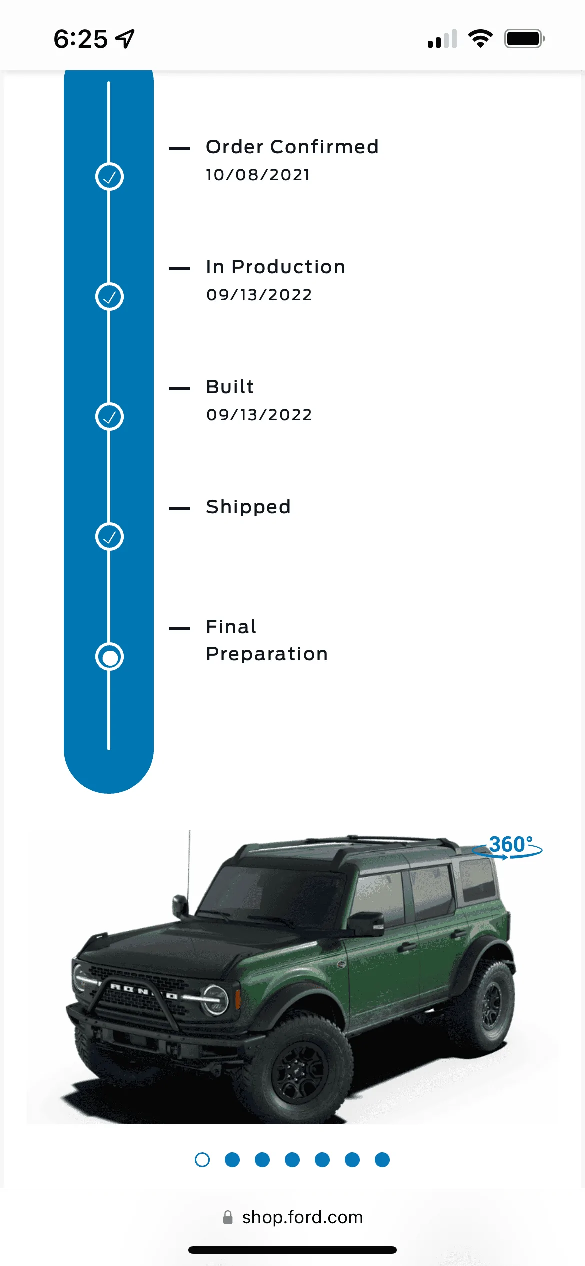Ford Bronco 9/12/22 Build Week Group  **Now has Google Spreadsheet** 1663324378545