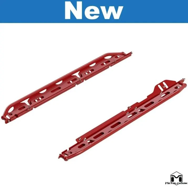 Ford Bronco MetalCloak Giveaway of the Month -- Sept/Oct 2022 -- Bronco 6G Overline Rocker Rails, 4-Door Bronco 6g Rockers Rendering