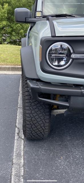 Ford Bronco Sasquatch before and after 35mm wheel spacers 5150DA87-63C7-46E1-9155-FA1E0B9B8E0A