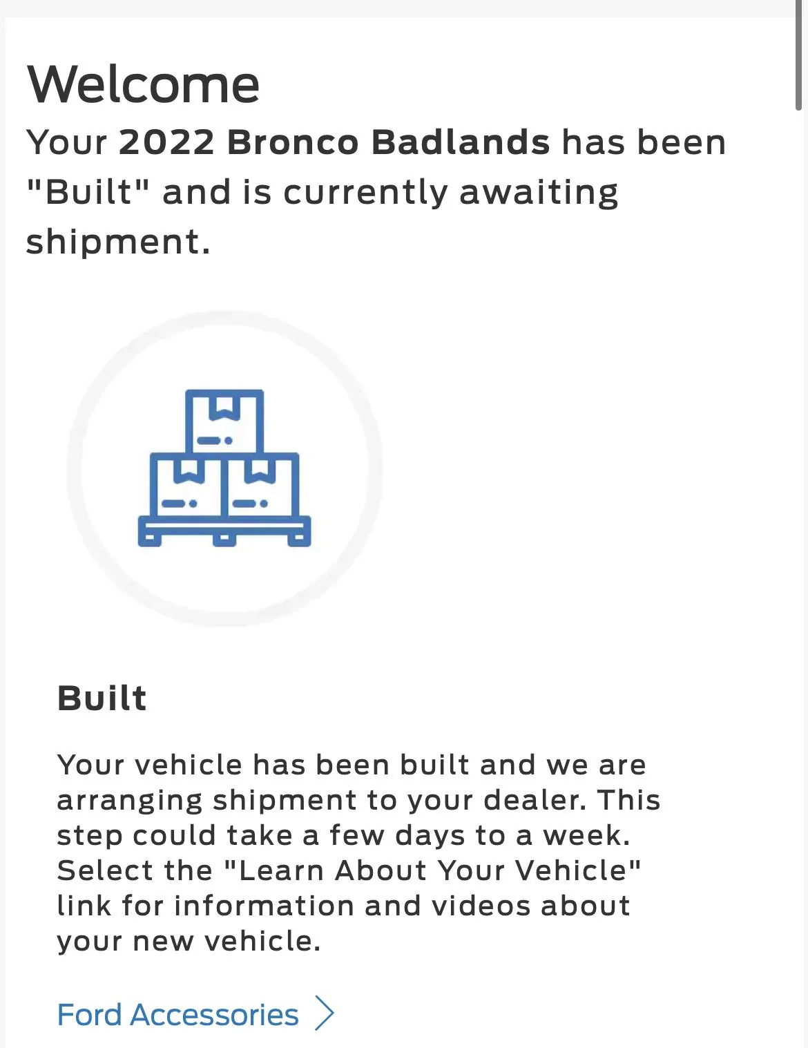 Ford Bronco 8/8/22 Build Week Group. 1663548947439