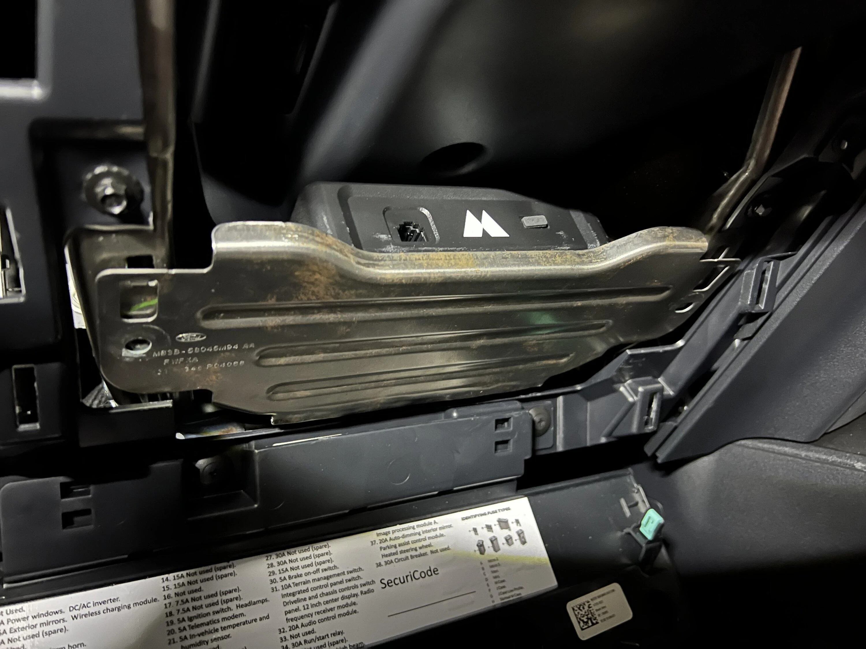 Ford Bronco Super Clean GMRS Radio Install! 2CC9E429-DEC1-47A7-884F-41400F8FA886