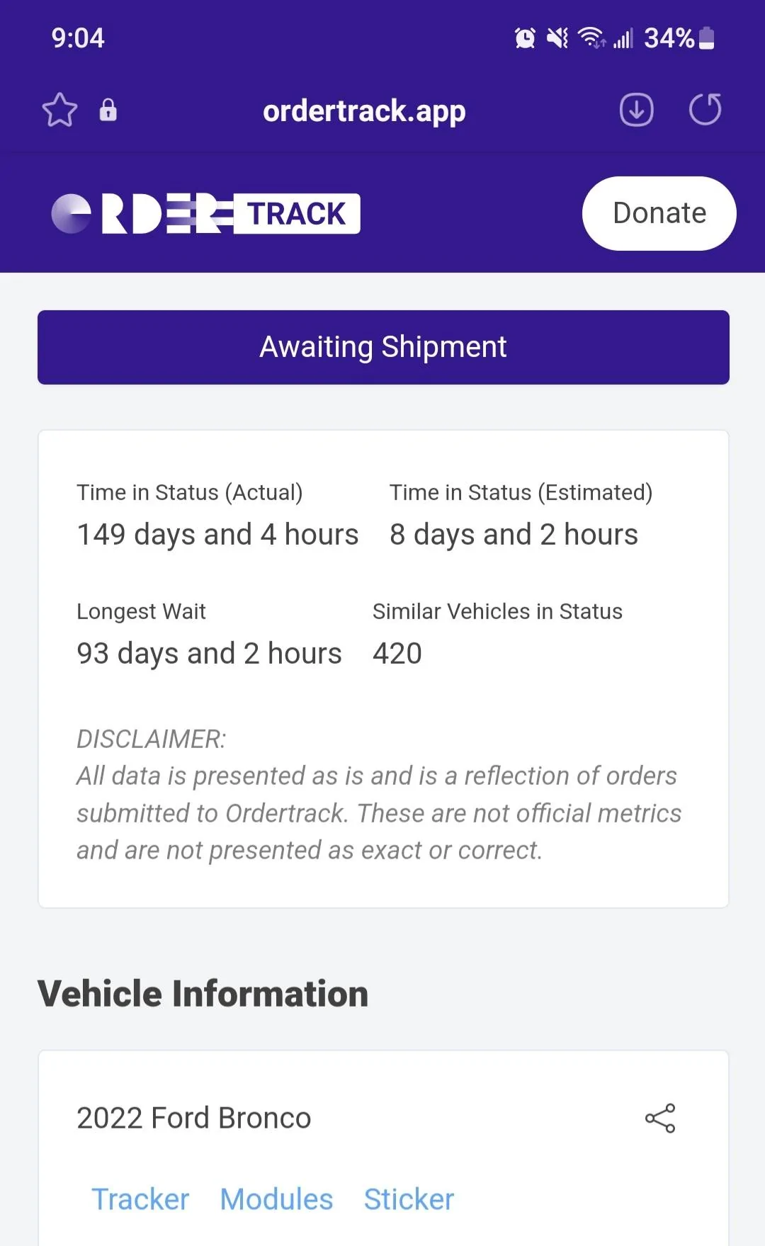 Ford Bronco Unofficial Awaiting Shipping thread. Screenshot_20220918-210458_Samsung Internet