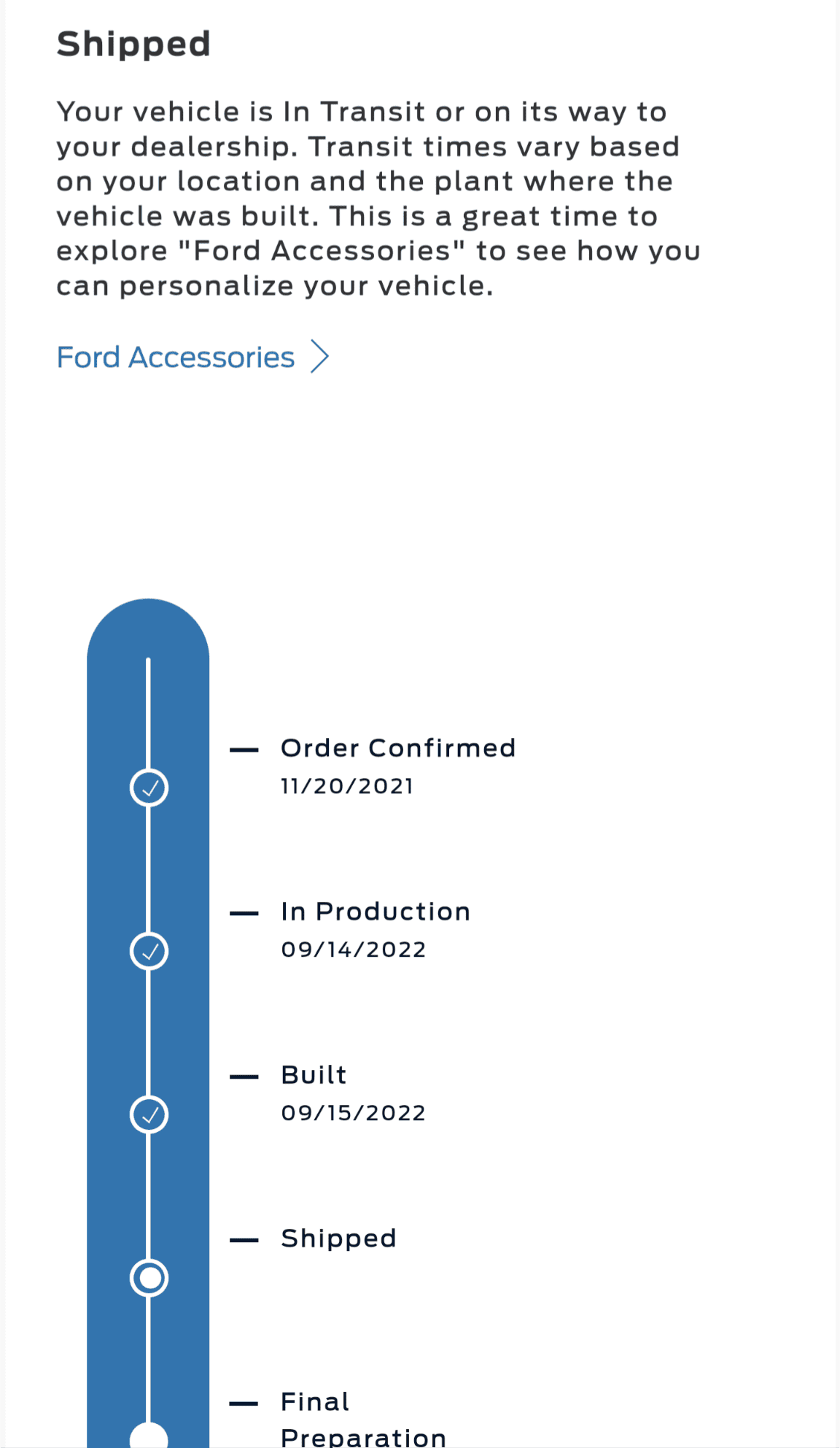 Ford Bronco How accurate is estimated delivery date? Screenshot_20220919-063539