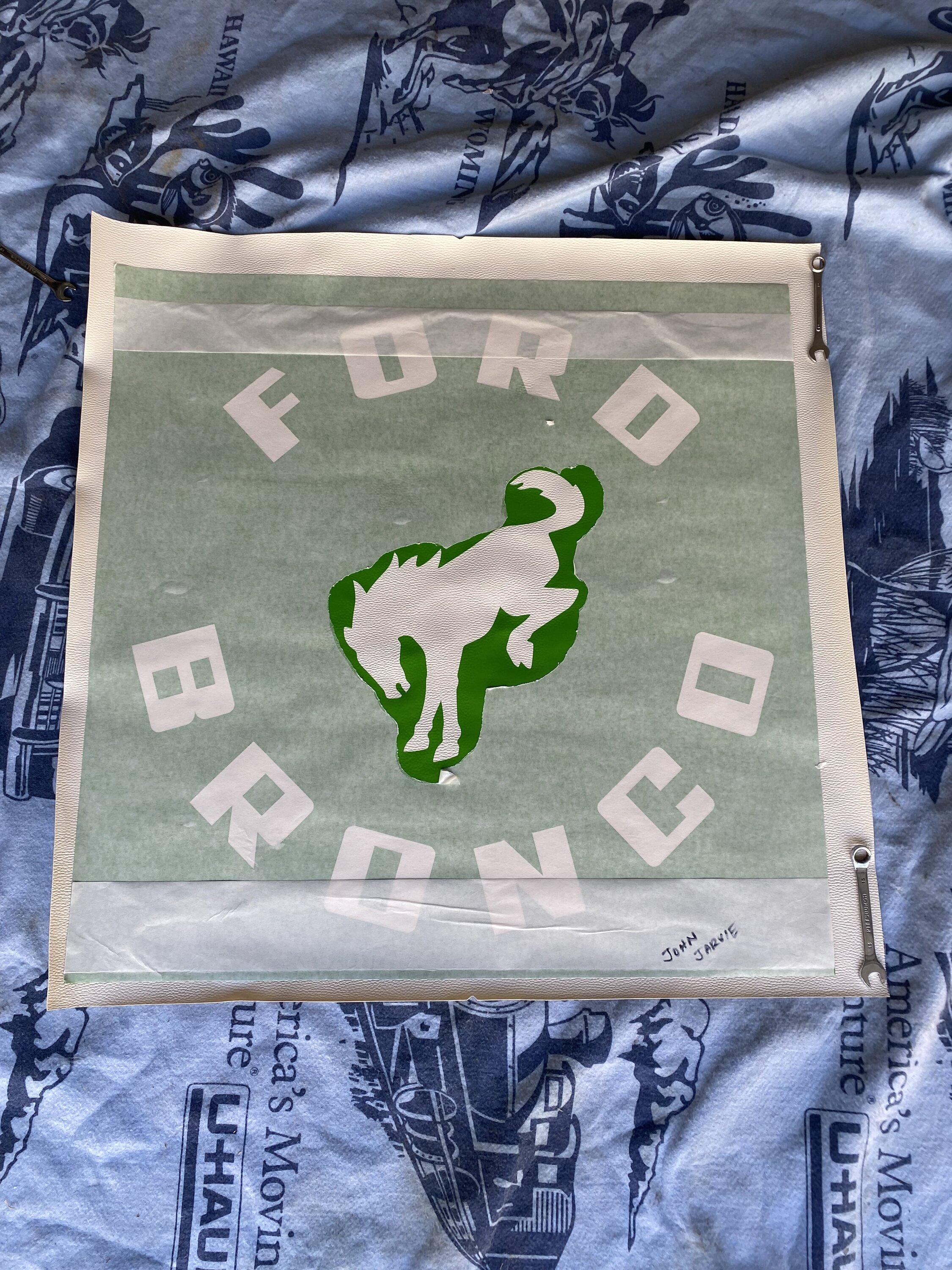 Ford Bronco My DIY spare tire cover F19B4E6C-D4DD-4EC7-BB94-4DF437F10F52