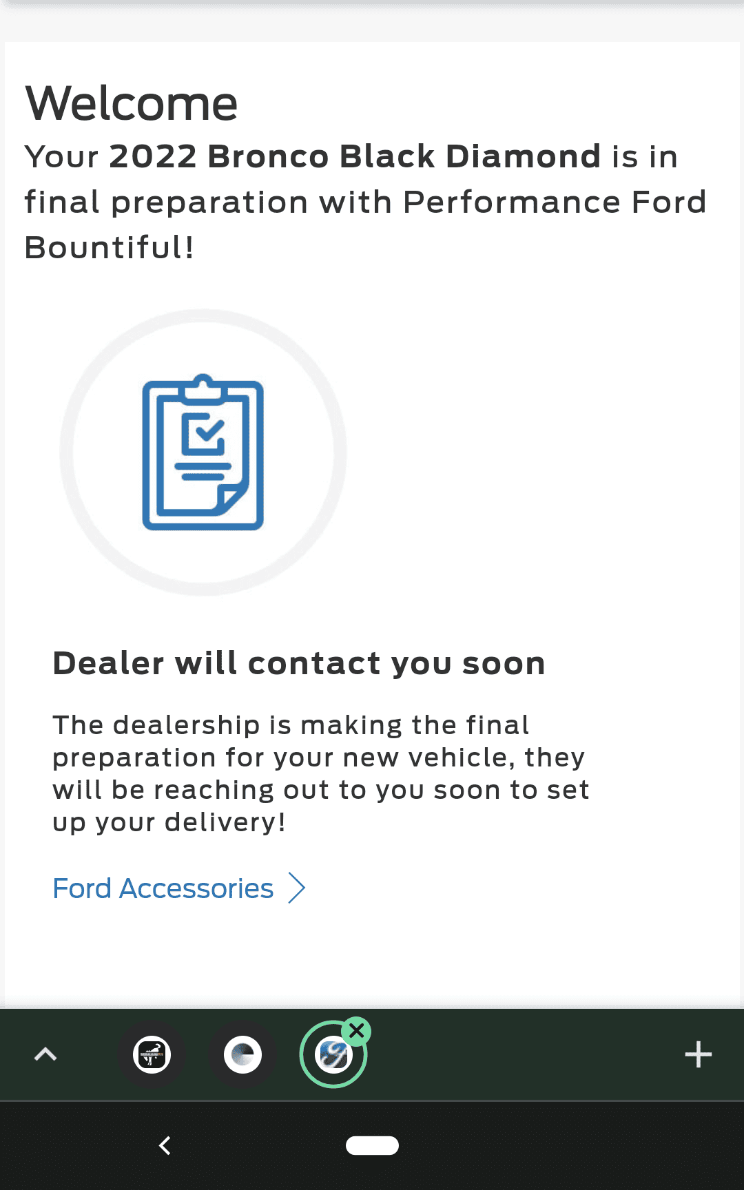 Ford Bronco 8/8/22 Build Week Group. Screenshot_20220919-091527