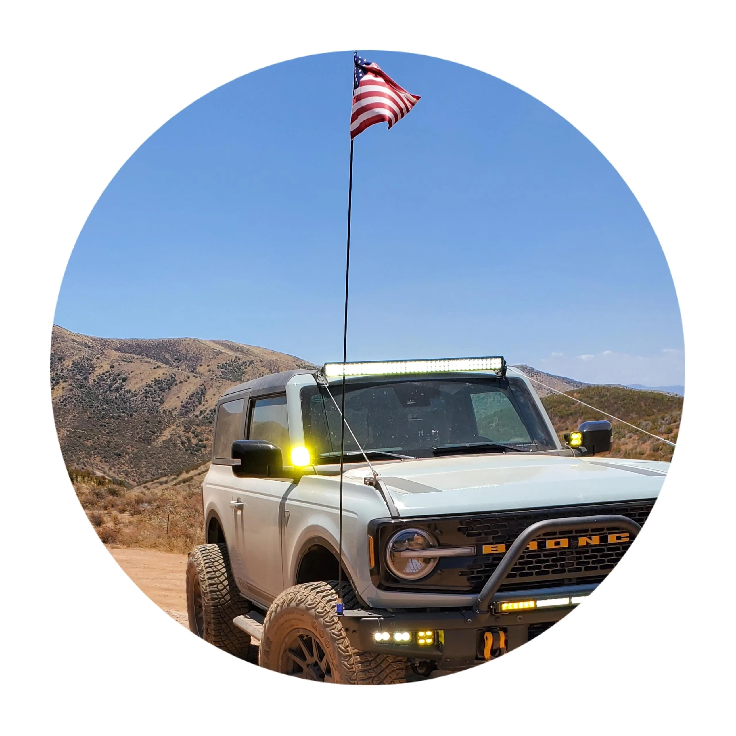 Ford Bronco Gearshade limb risers installed - notes & impressions KakaoTalk_20220620_065338813