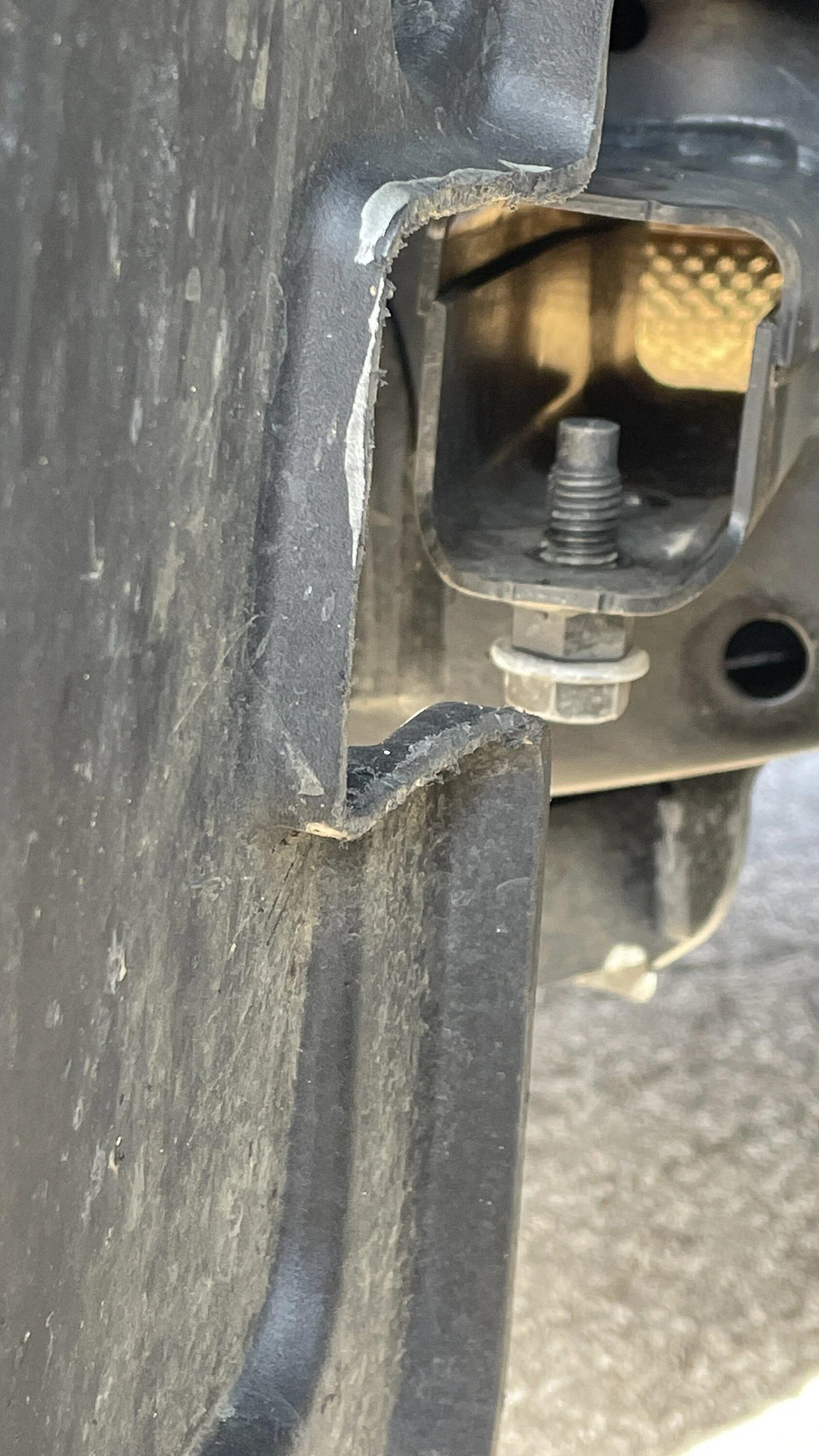 Ford Bronco Mabett front mud flaps installed IMG_2719