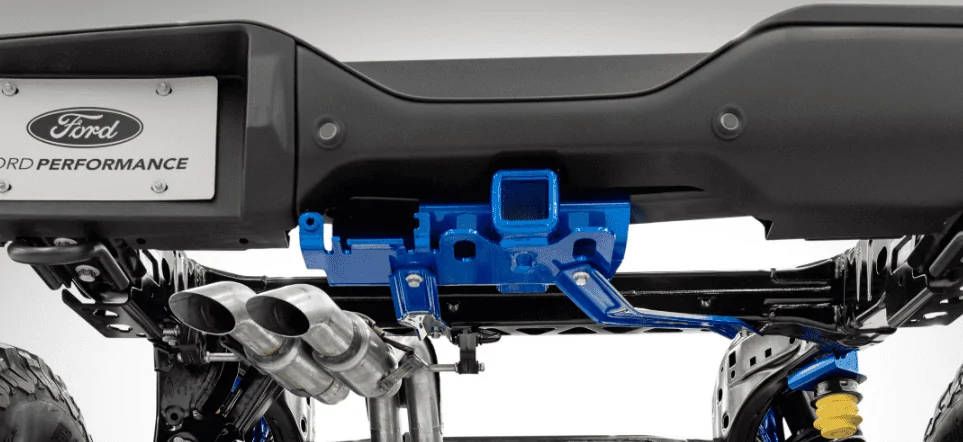 Ford Bronco Sudden stop, bent hitch. 1663613155001