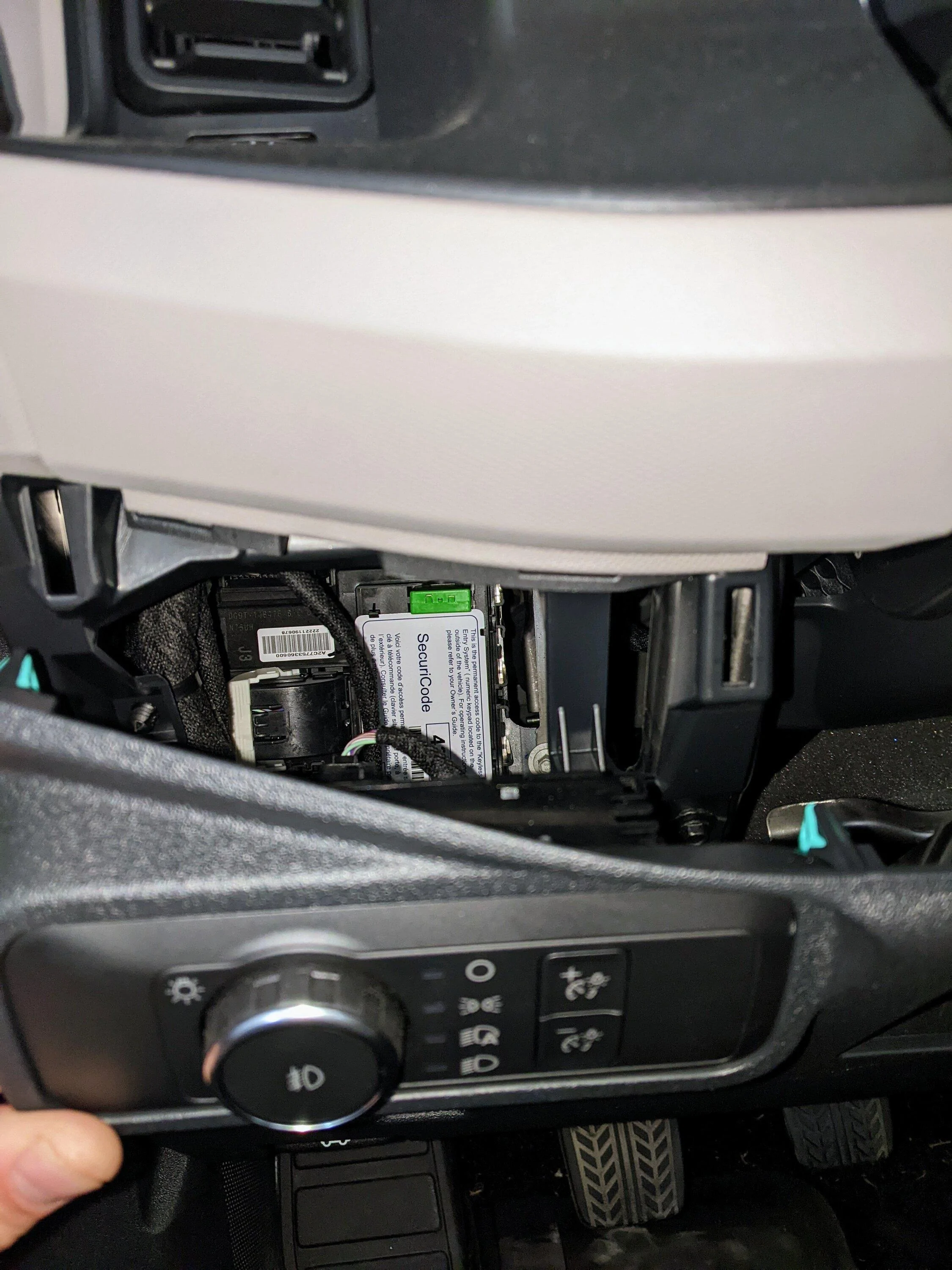 Ford Bronco Where is the door keypad setup info?? PXL_20220919_202429232