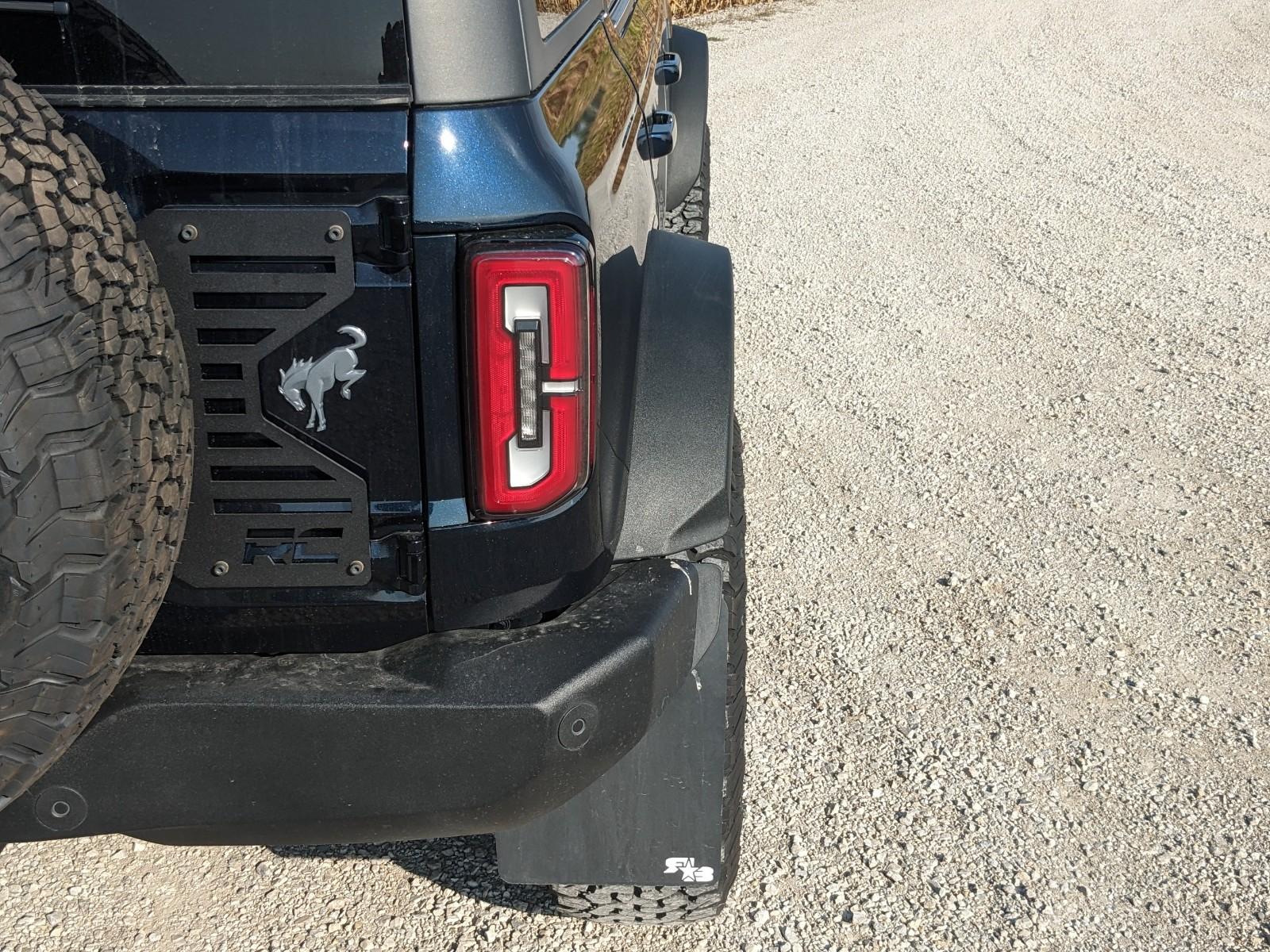 Ford Bronco Custom Heritage Grill in Solar Silver + Oracle letter lights added to my Bronco! PXL_20220916_141035412