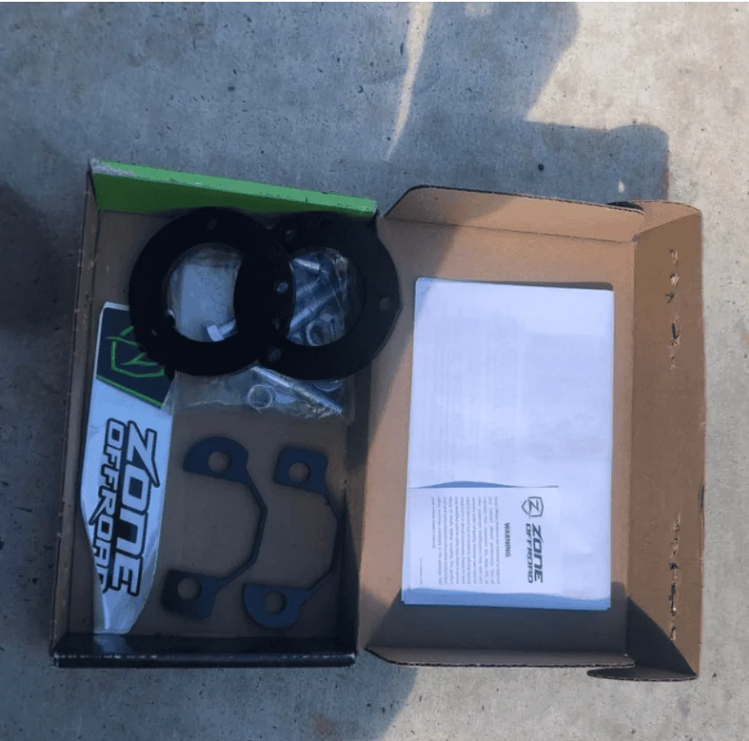 Ford Bronco Zone Offroad 1" Level Kit Screenshot 2022-09-20 102355