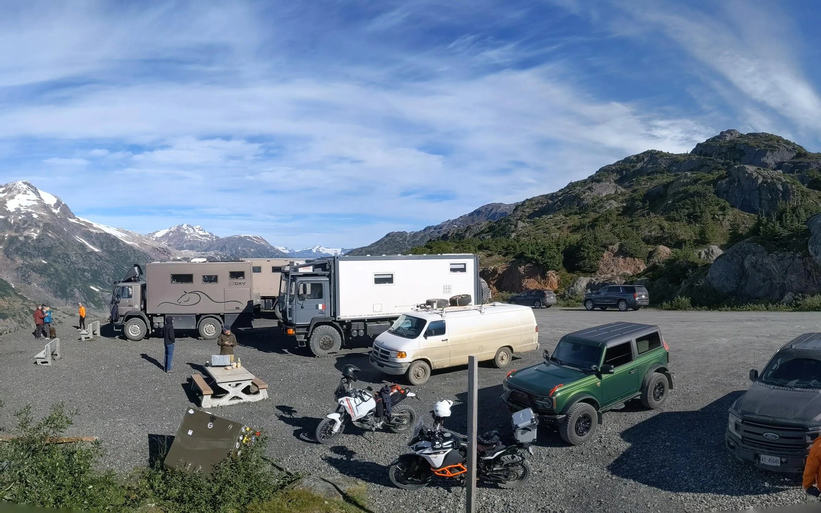 Ford Bronco Toronto to Tombstone Territorial Park, Yukon and Back in The Hulk Badlands Bronco salmon_glacier1