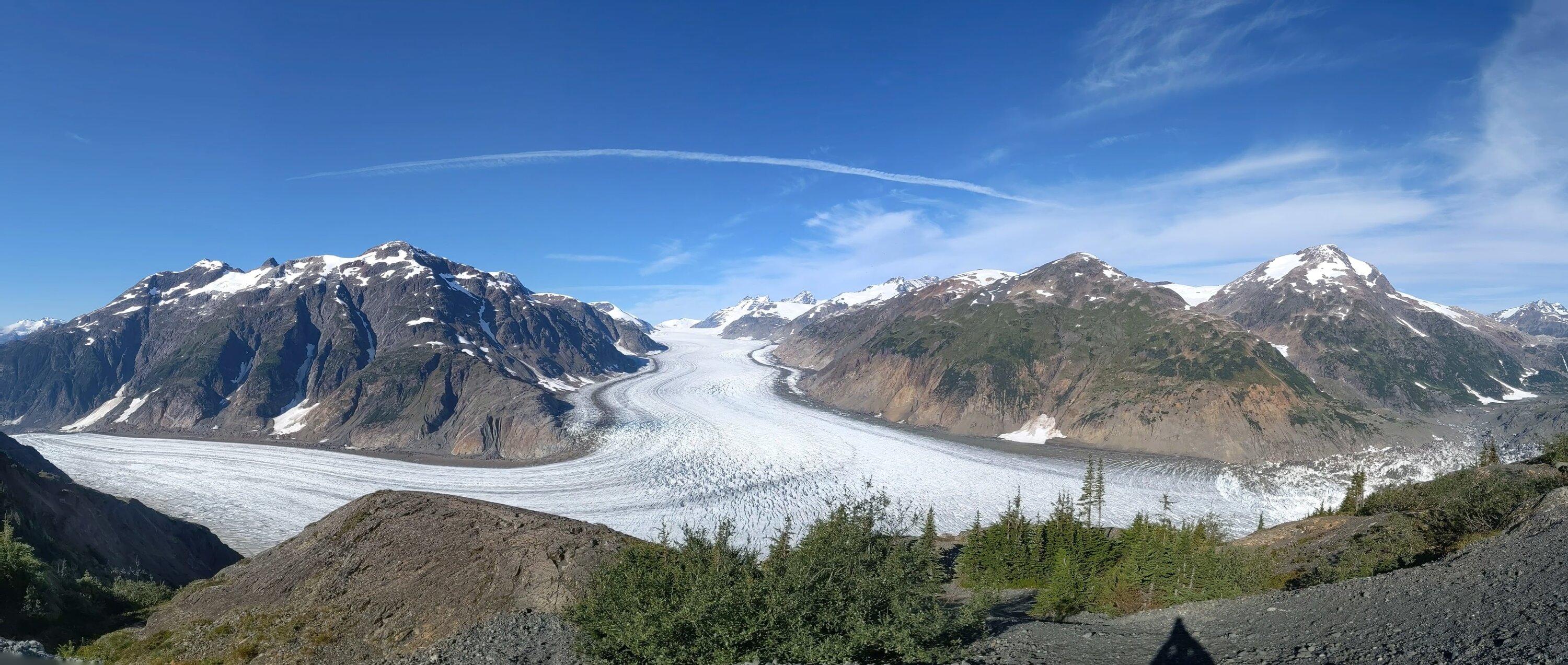 Ford Bronco Toronto to Tombstone Territorial Park, Yukon and Back in The Hulk Badlands Bronco salmon_glacier2