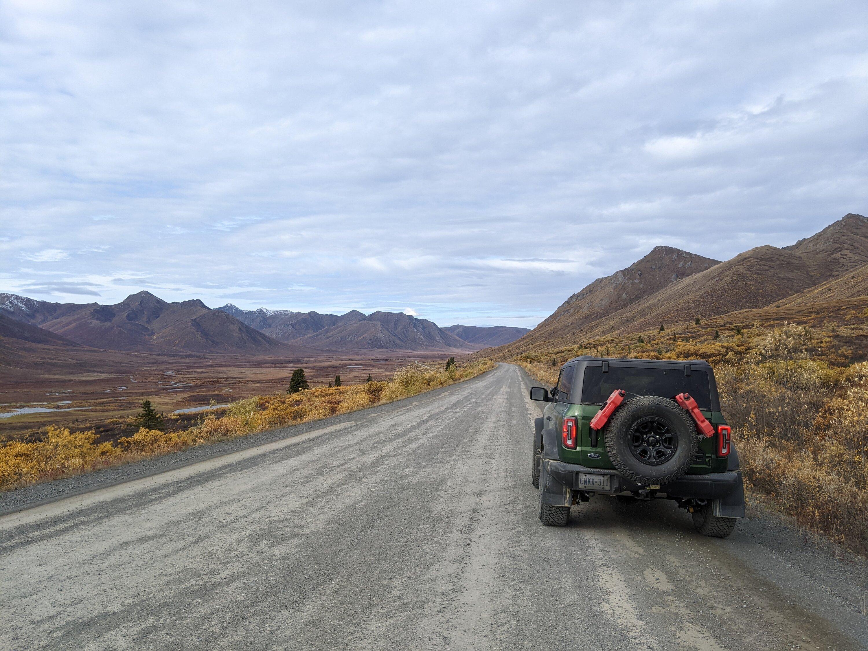 Ford Bronco Toronto to Tombstone Territorial Park, Yukon and Back in The Hulk Badlands Bronco tombstone6