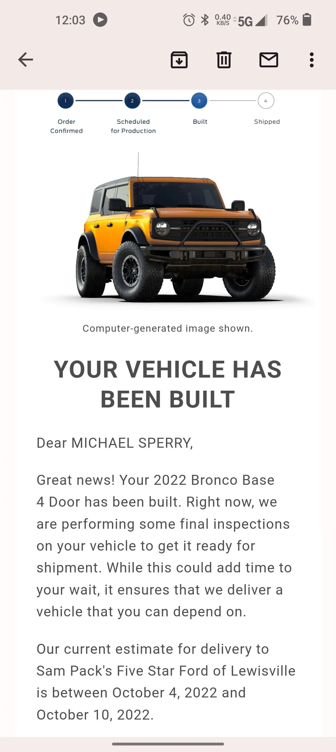 Ford Bronco 9/12/22 Build Week Group  **Now has Google Spreadsheet** Screenshot_2022-09-20-12-03-22-23_e307a3f9df9f380ebaf106e1dc980bb6