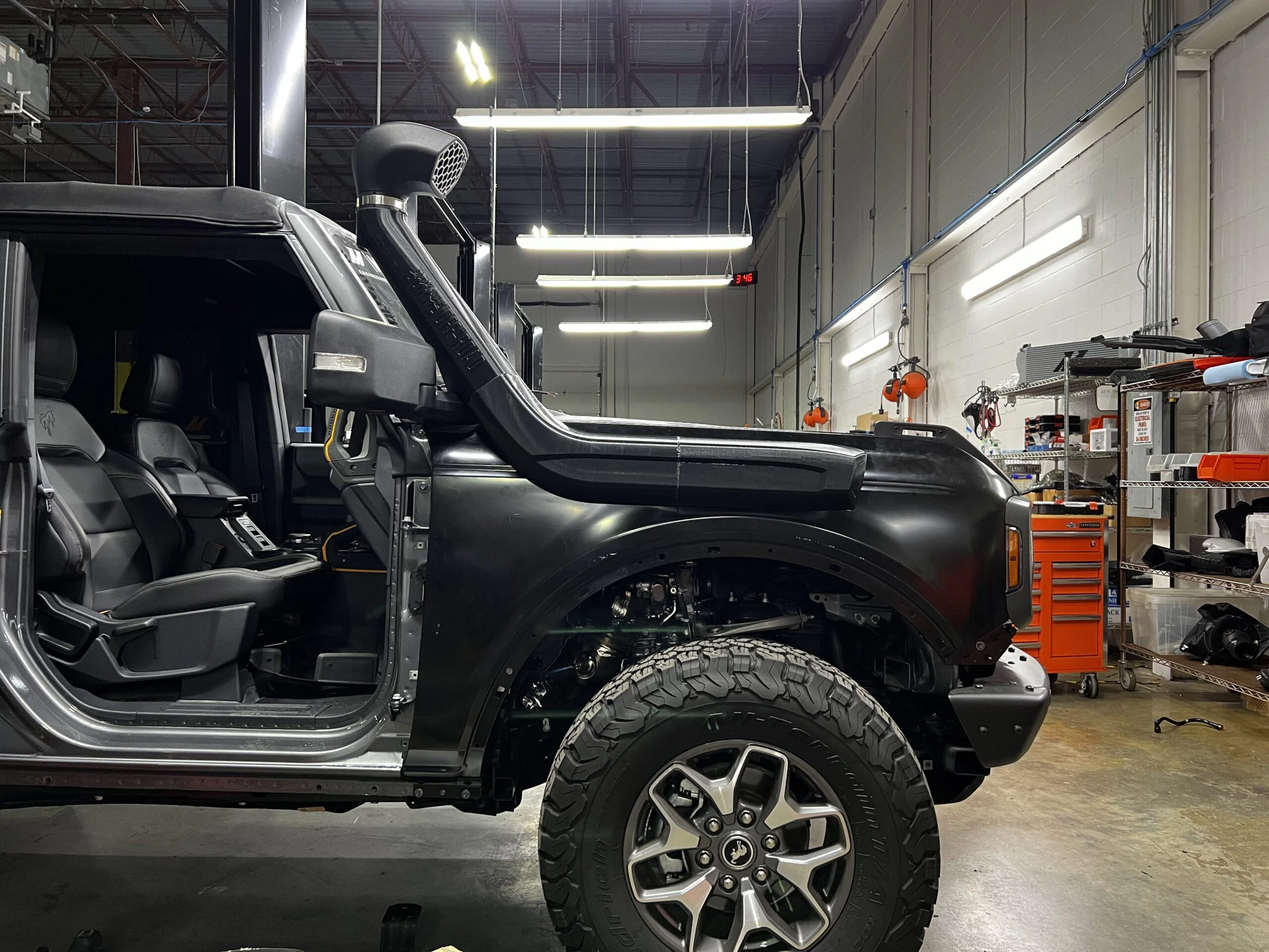 Ford Bronco Borne Off-Road Snorkel R&D IMG_6229-scaled