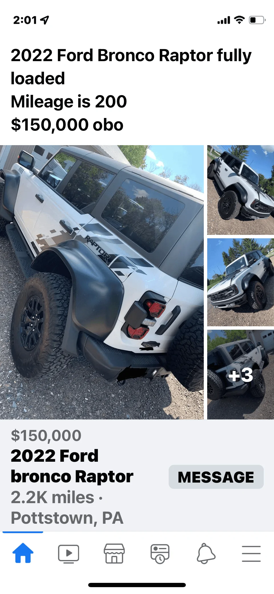 Ford Bronco And it’s begun... Bronco Raptor flippers 🤦 6524387D-63CD-483D-8C63-CC43D8911F43