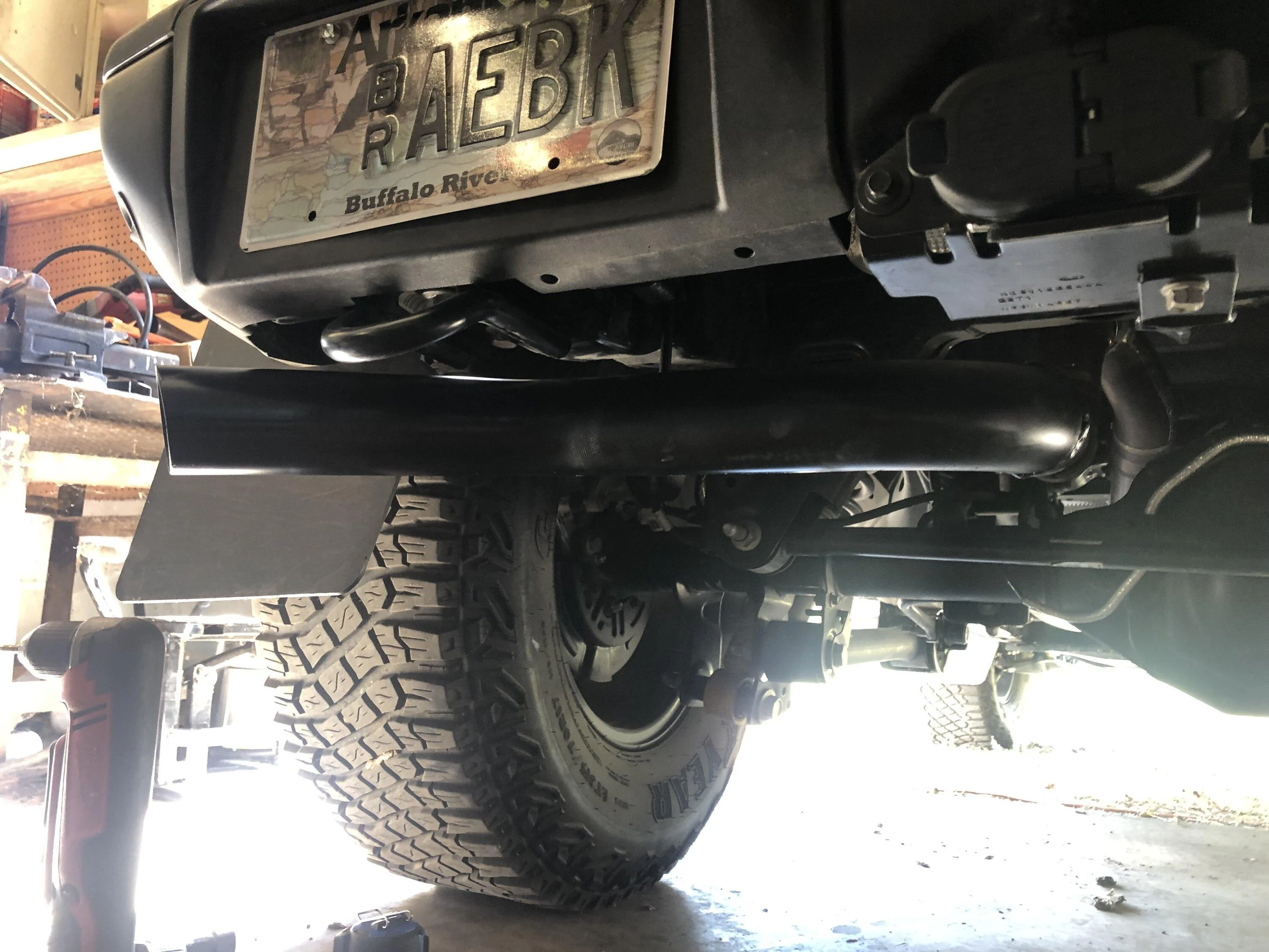 Bronco Raptor hitch DIY install with pictures | Bronco6G - 2021+ Ford ...