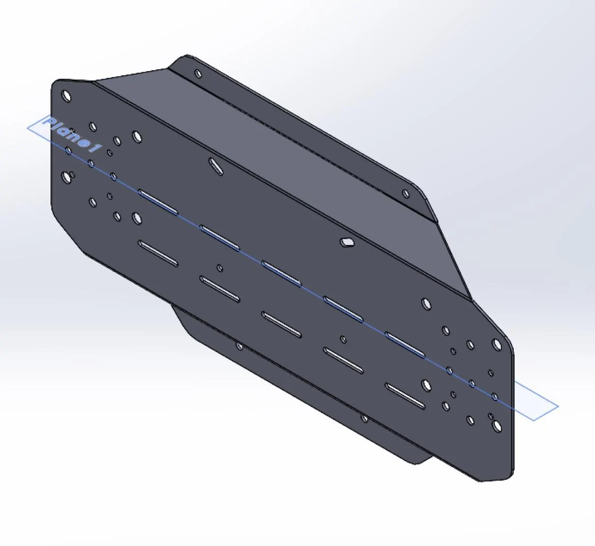 Ford Bronco JcrOffroad Trailgate plate prototype. 3238CAAD-04AB-47BC-A3A8-2152F4B992A2