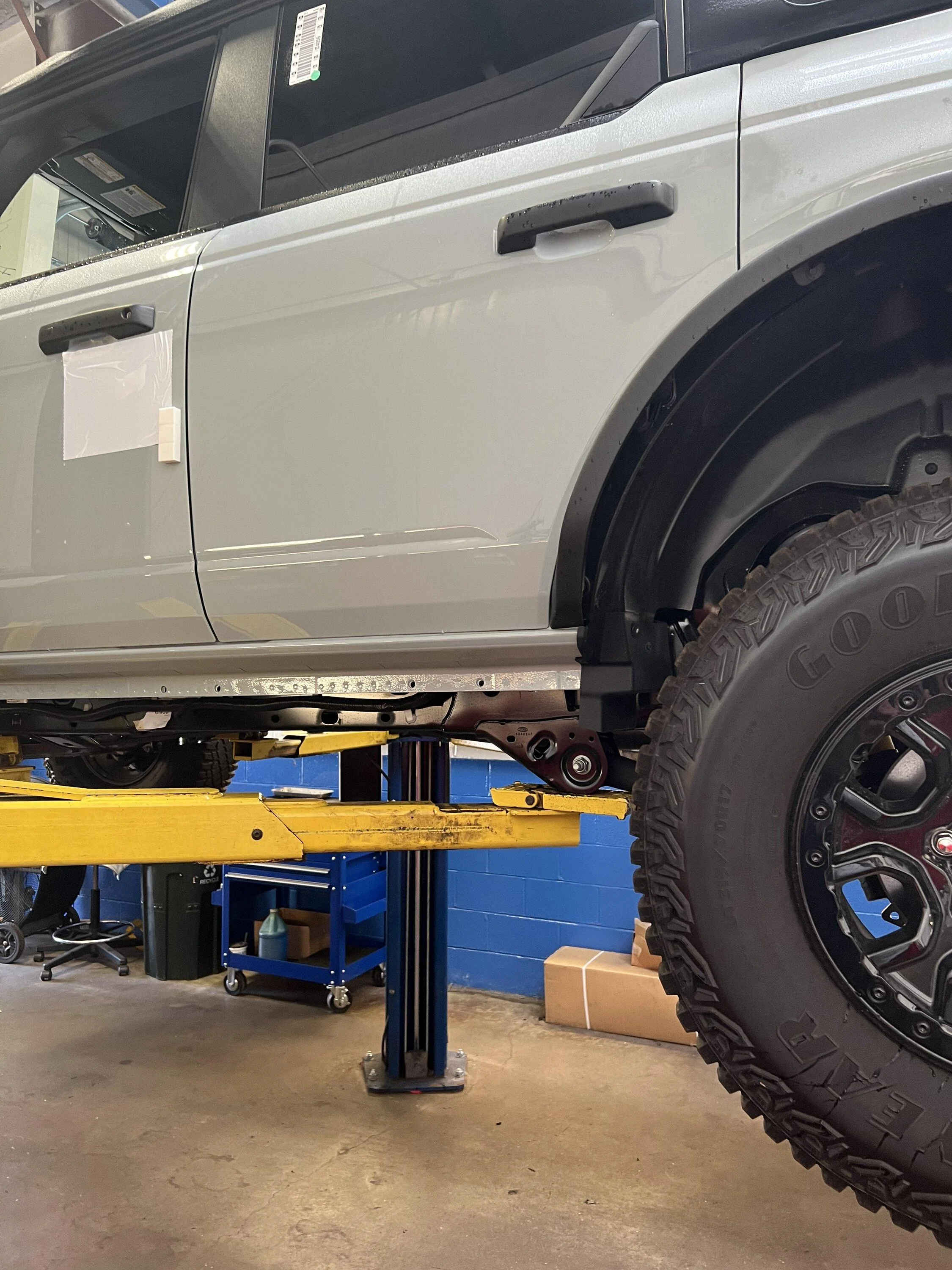 Ford Bronco Wildtrak damaged in transit 1E3E21AE-73E3-4A3C-8EA2-0E7F0A17AB30