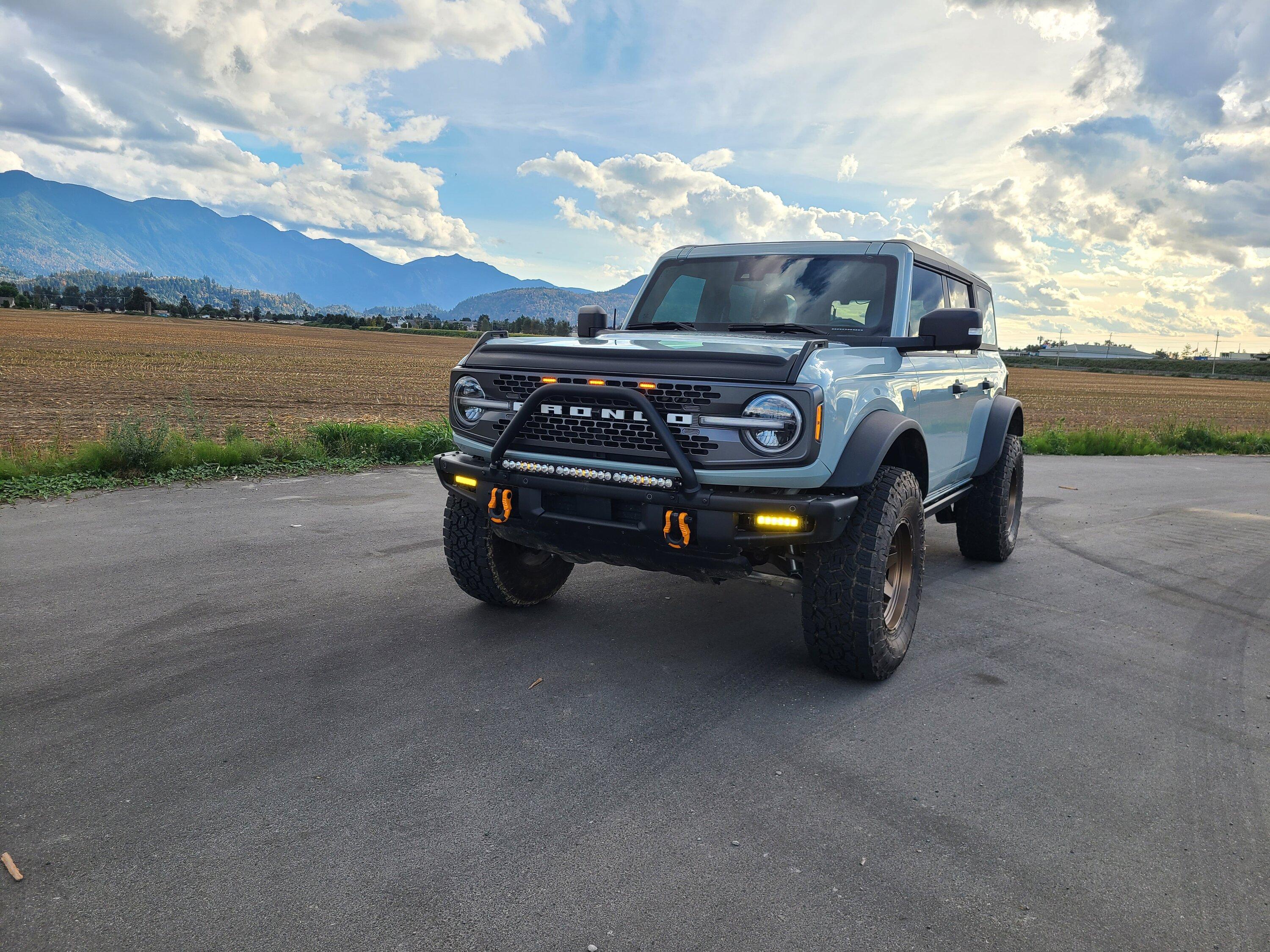 Ford Bronco Help me self-squatch my Badlands 20220916_165506