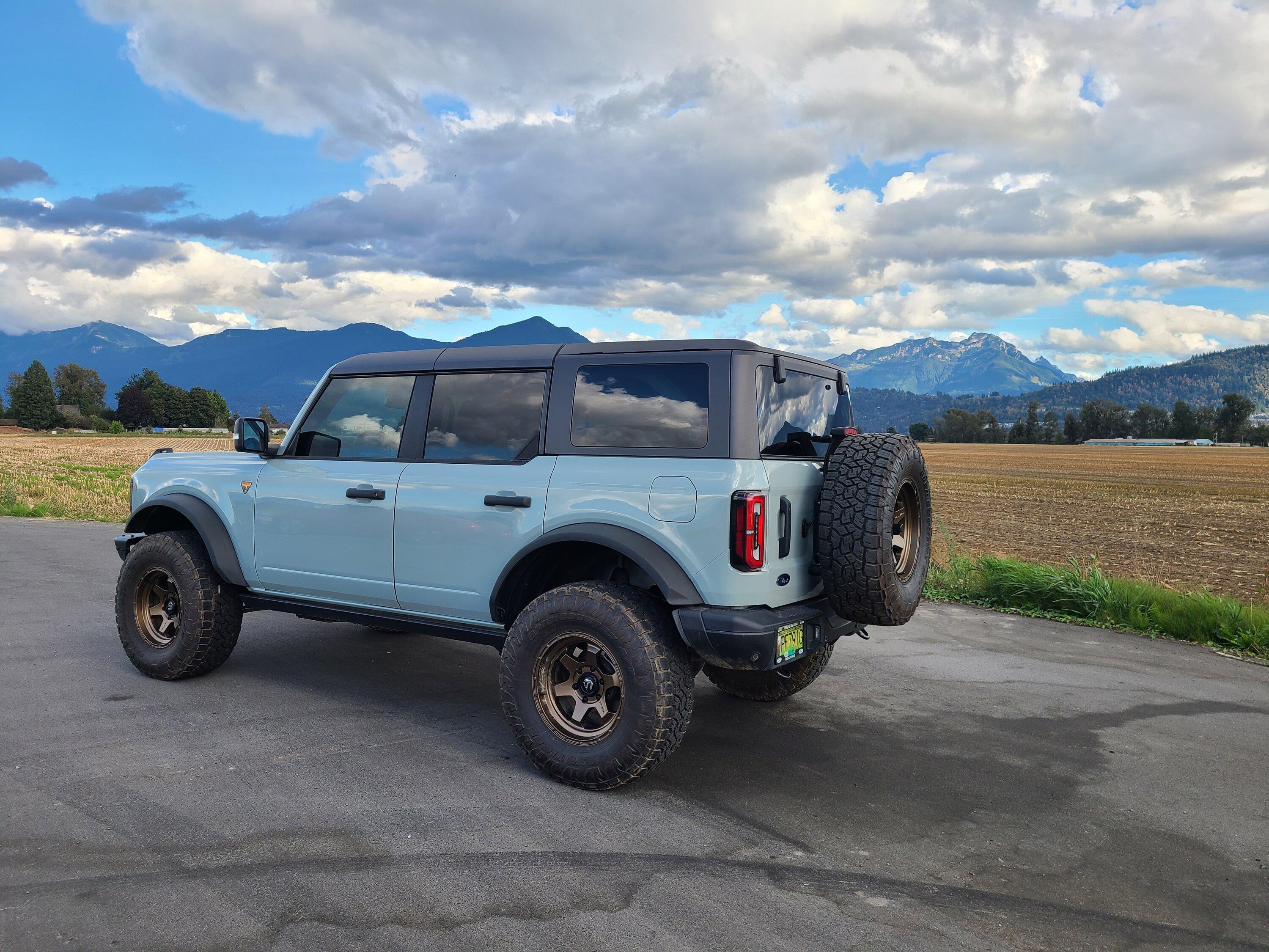Ford Bronco Help me self-squatch my Badlands 20220916_165520