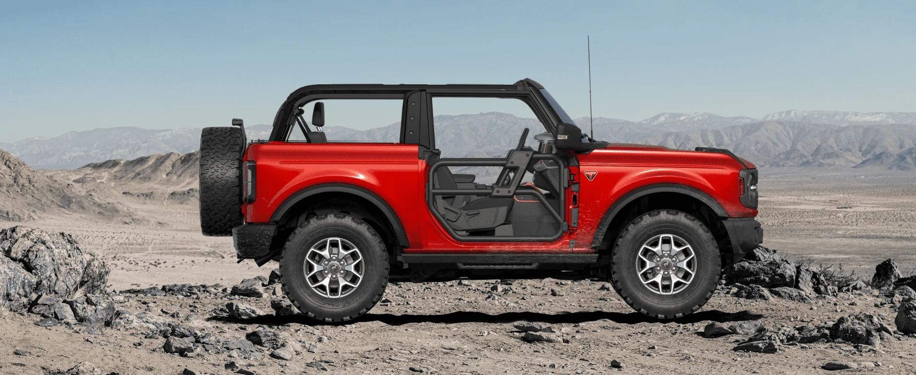 Ford Bronco HOT PEPPER RED Bronco Club HPR.BLK cag