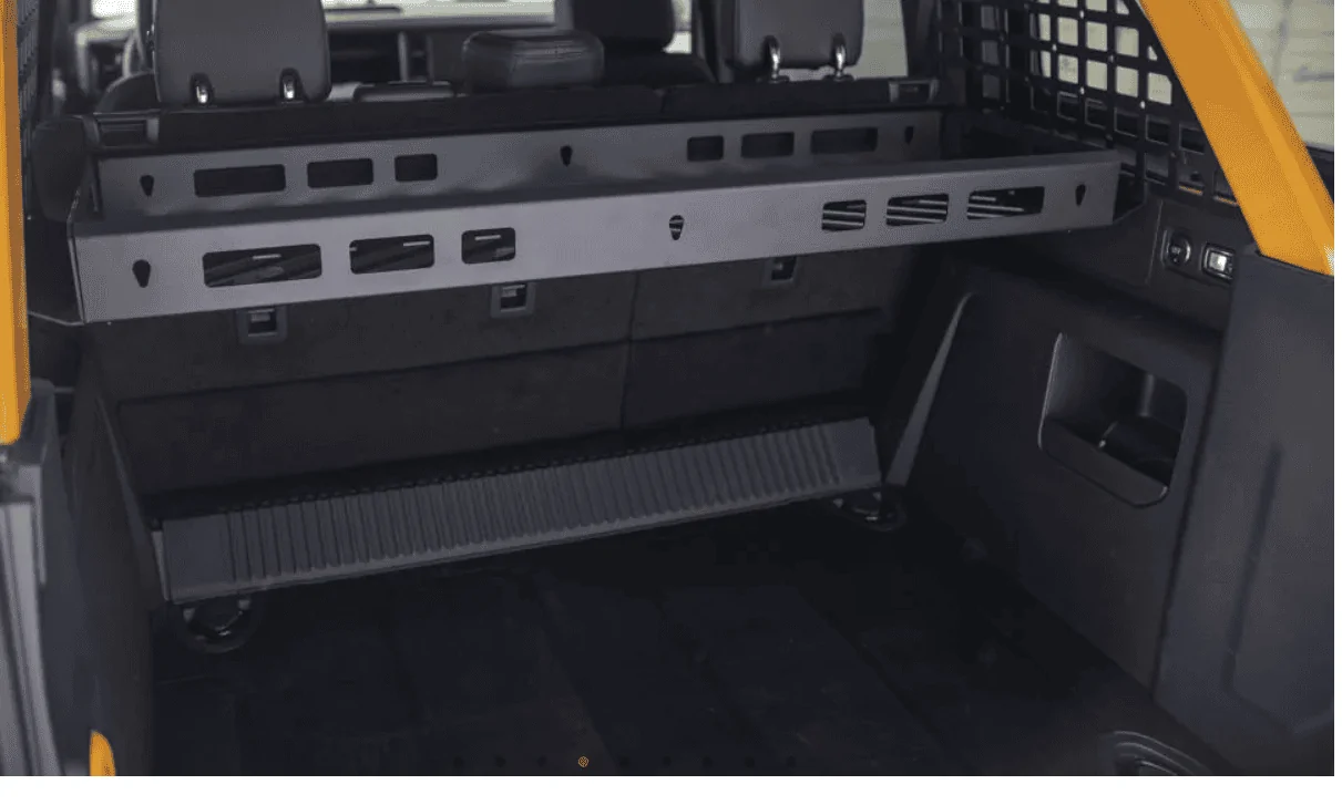 Ford Bronco Designed a custom rear storage area security panel / shelf 1663796929217