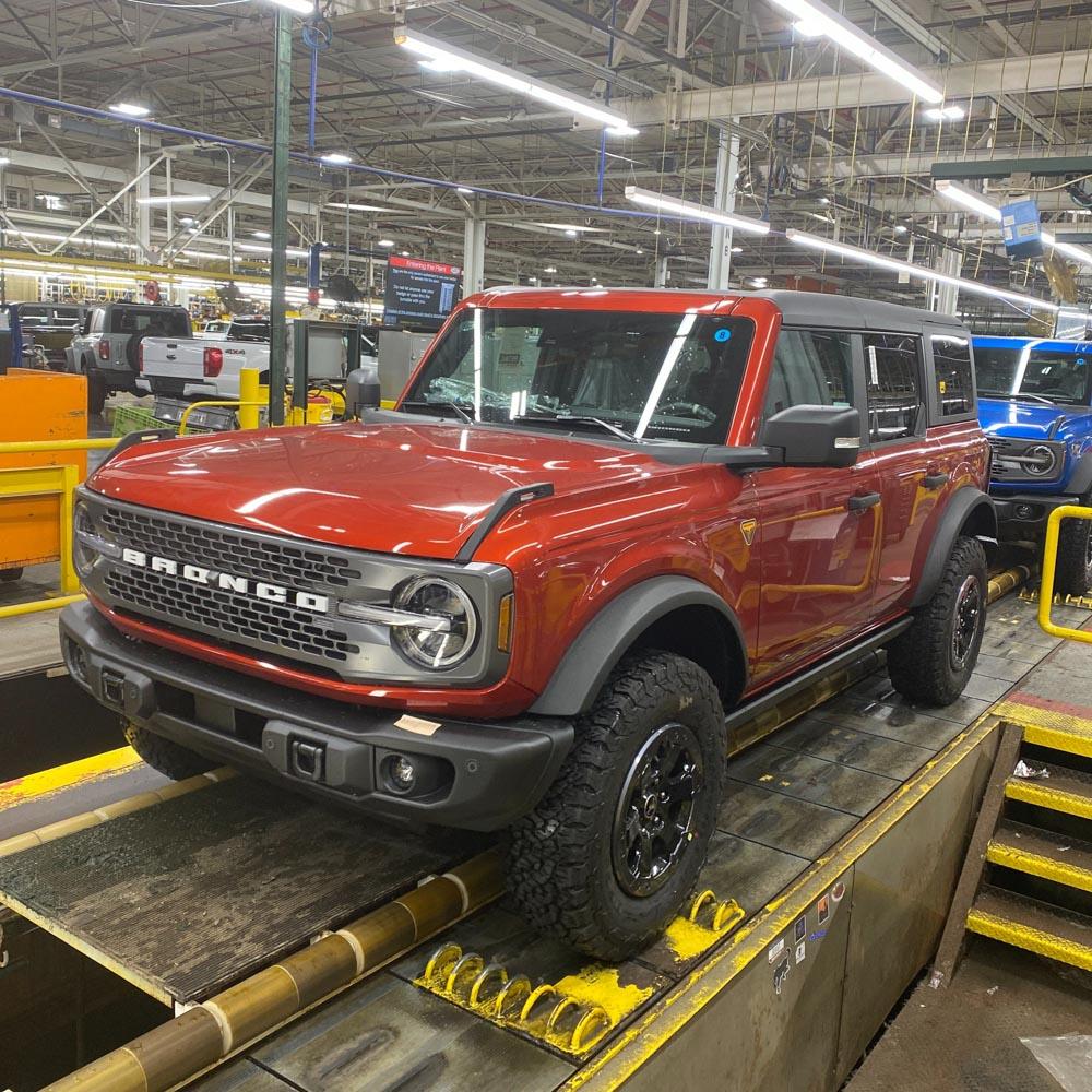 Ford Bronco 8/1/22 Build Week Group image