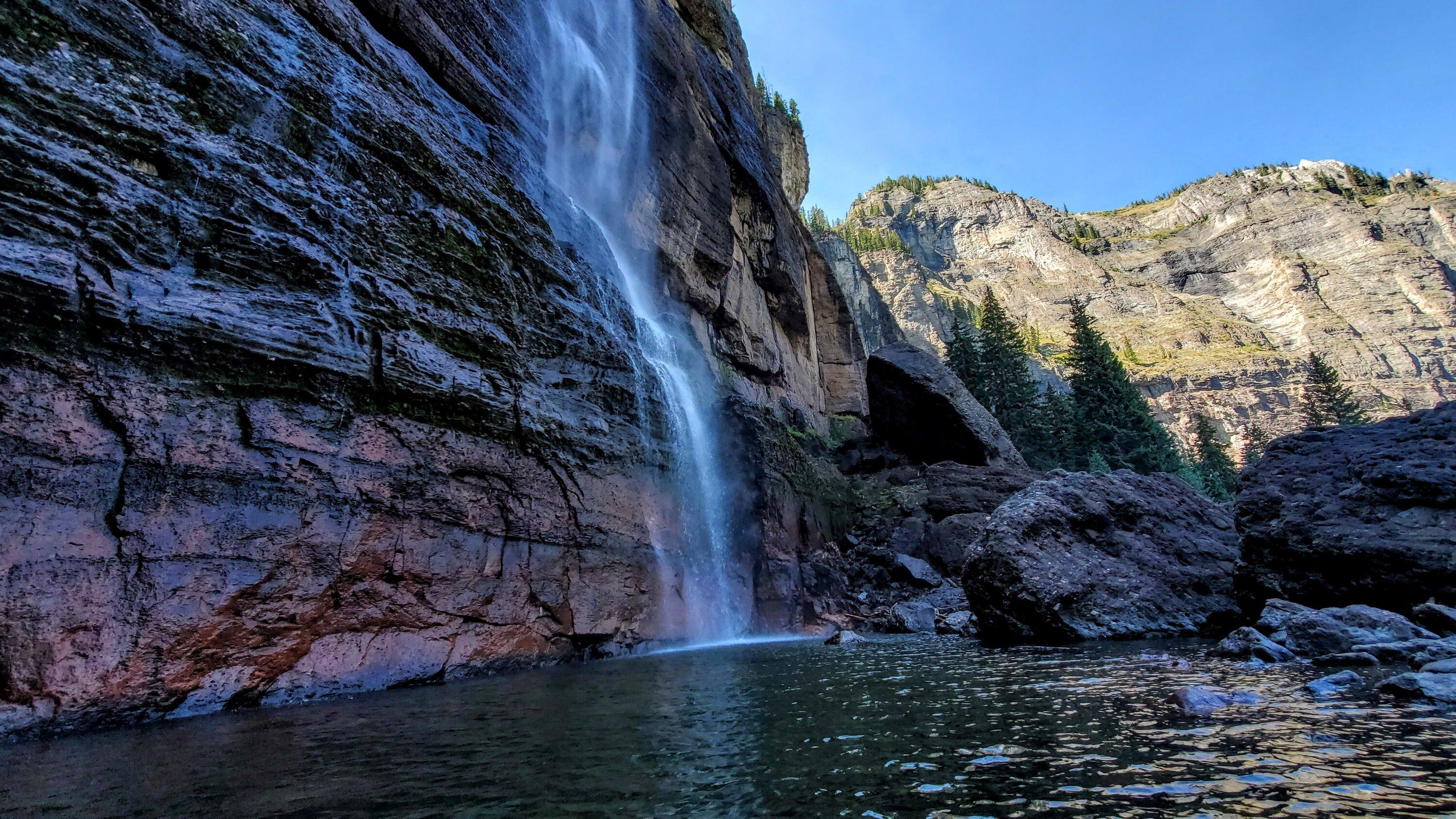 Ford Bronco Colorado Road Trip:  Bridal Veil Falls, Alta Ghost Town & Imogene Pass fallsalon