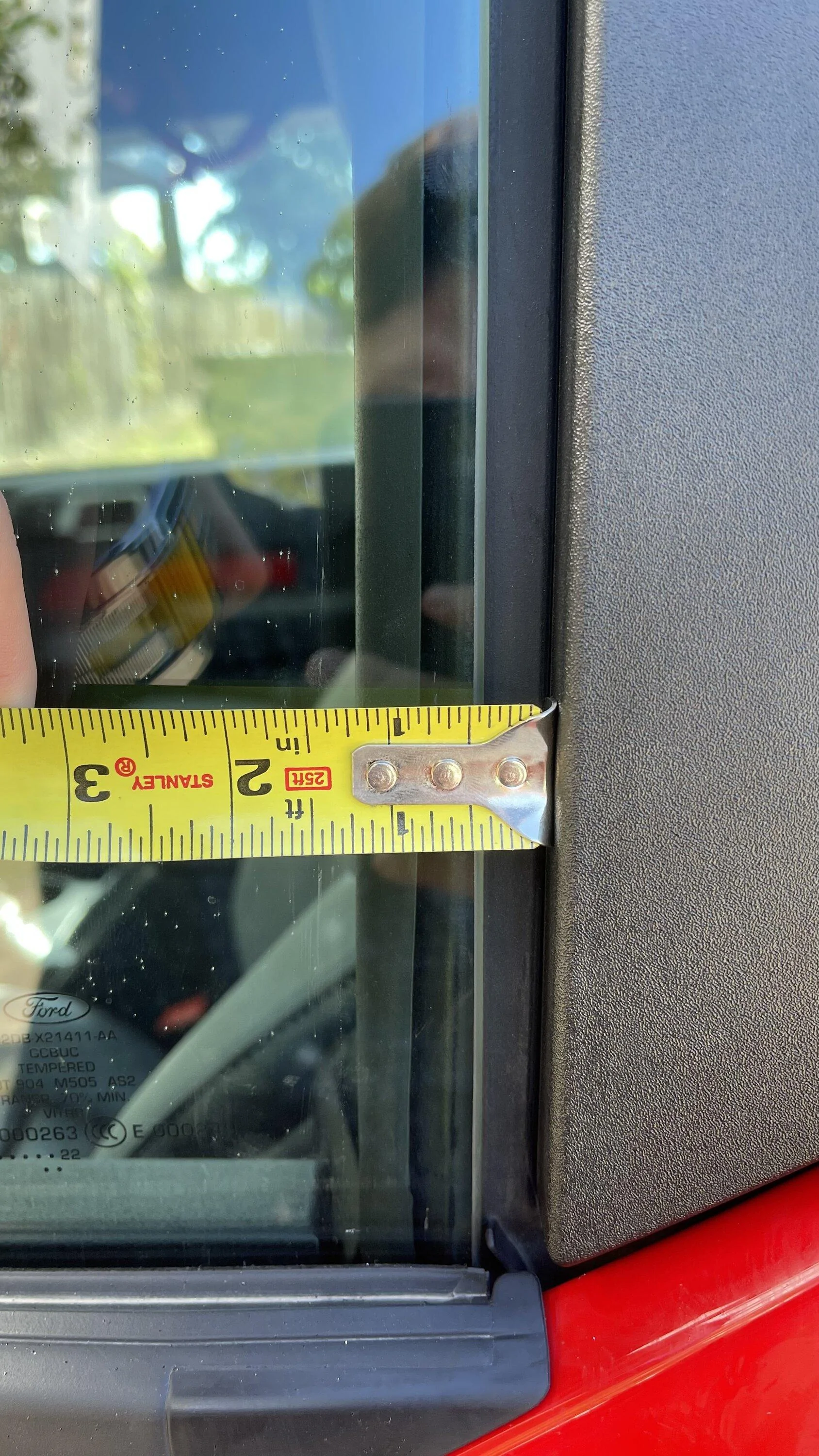 Ford Bronco Wind noise due to Window Gap? 967FF42D-ABFD-4A46-AE8D-A5F03569CF72