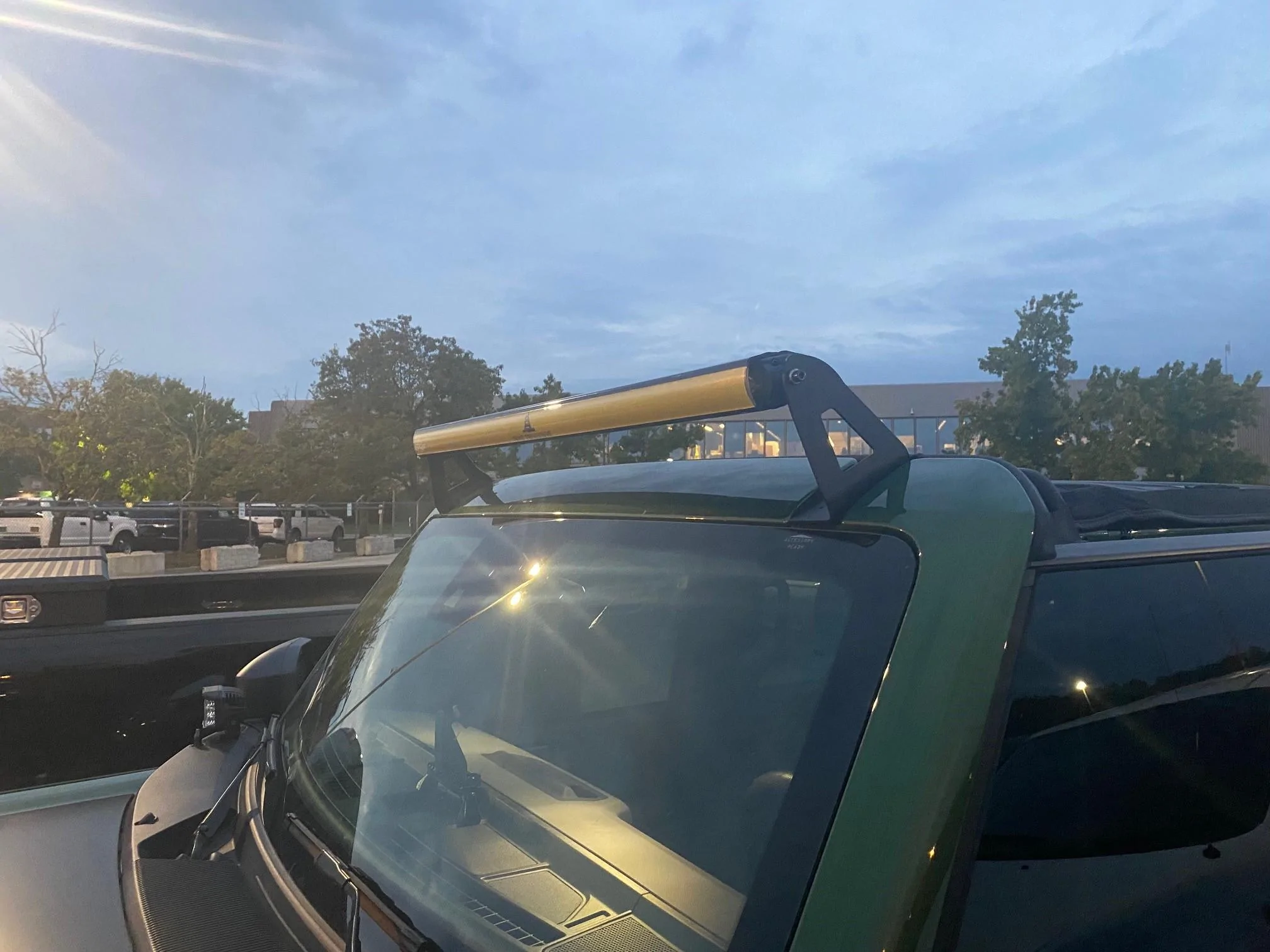 Ford Bronco Light Bar Wind-noise Fix lightbar