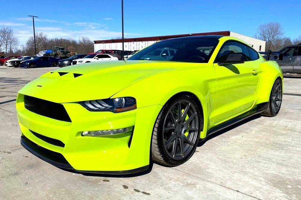 Ford Bronco Special Colors On Base Models? acid-green-2018-ford-mustang-revenge-gt-packs-850-hp-supercharged-coyote-v8-167762_1
