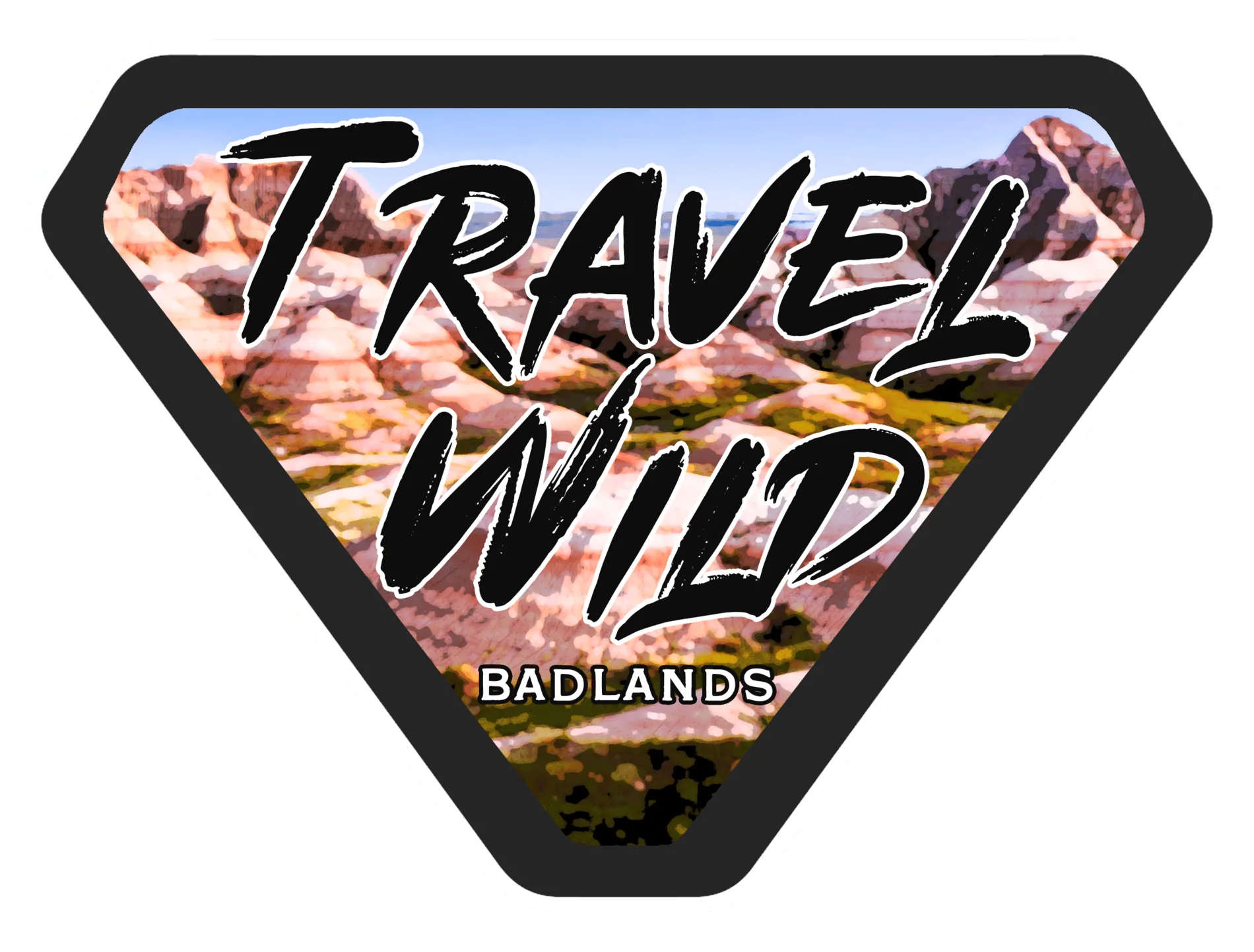 Ford Bronco B6G members-made custom Bronco logos, badges, stickers thread - submit your work here Badge_TravelWildBadlands