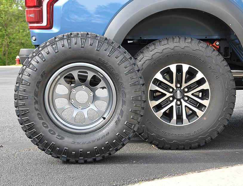 Ford Bronco Spied: 2023 Warthog Bronco Riding on Raptor-Spec Fox Shocks and 35" Sasquatch Tires wheels