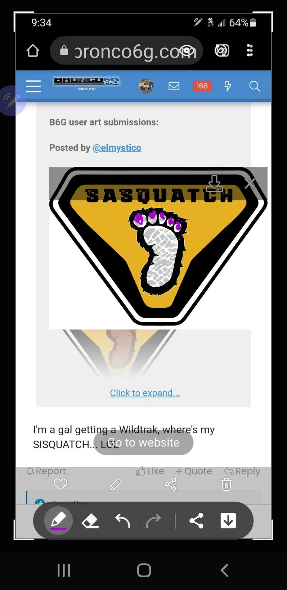 Ford Bronco B6G members-made custom Bronco logos, badges, stickers thread - submit your work here Screenshot_20200923-093458_Samsung captur