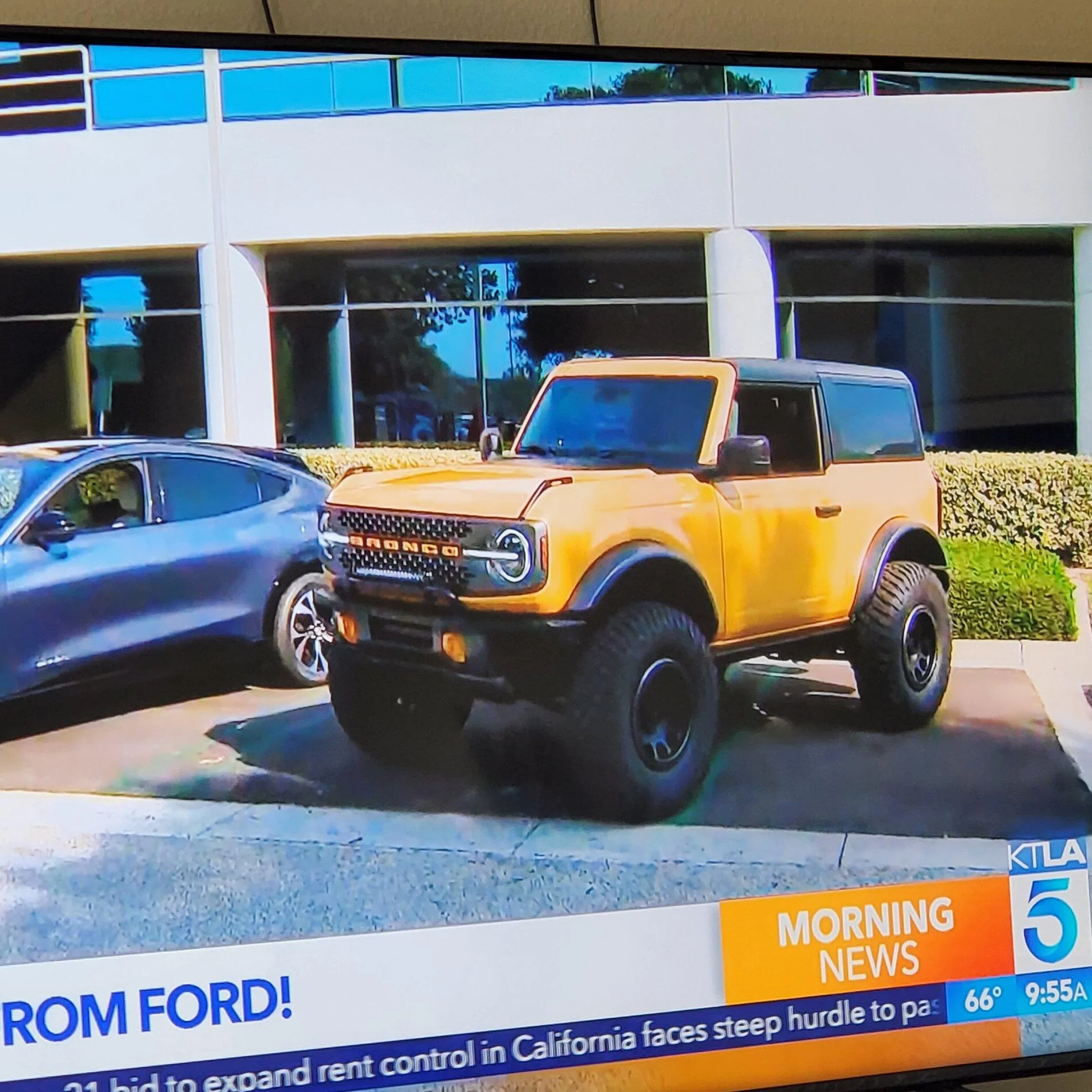 Ford Bronco KBB Irvine, CA - Bronco and Mach E sighted! 20200923_095638