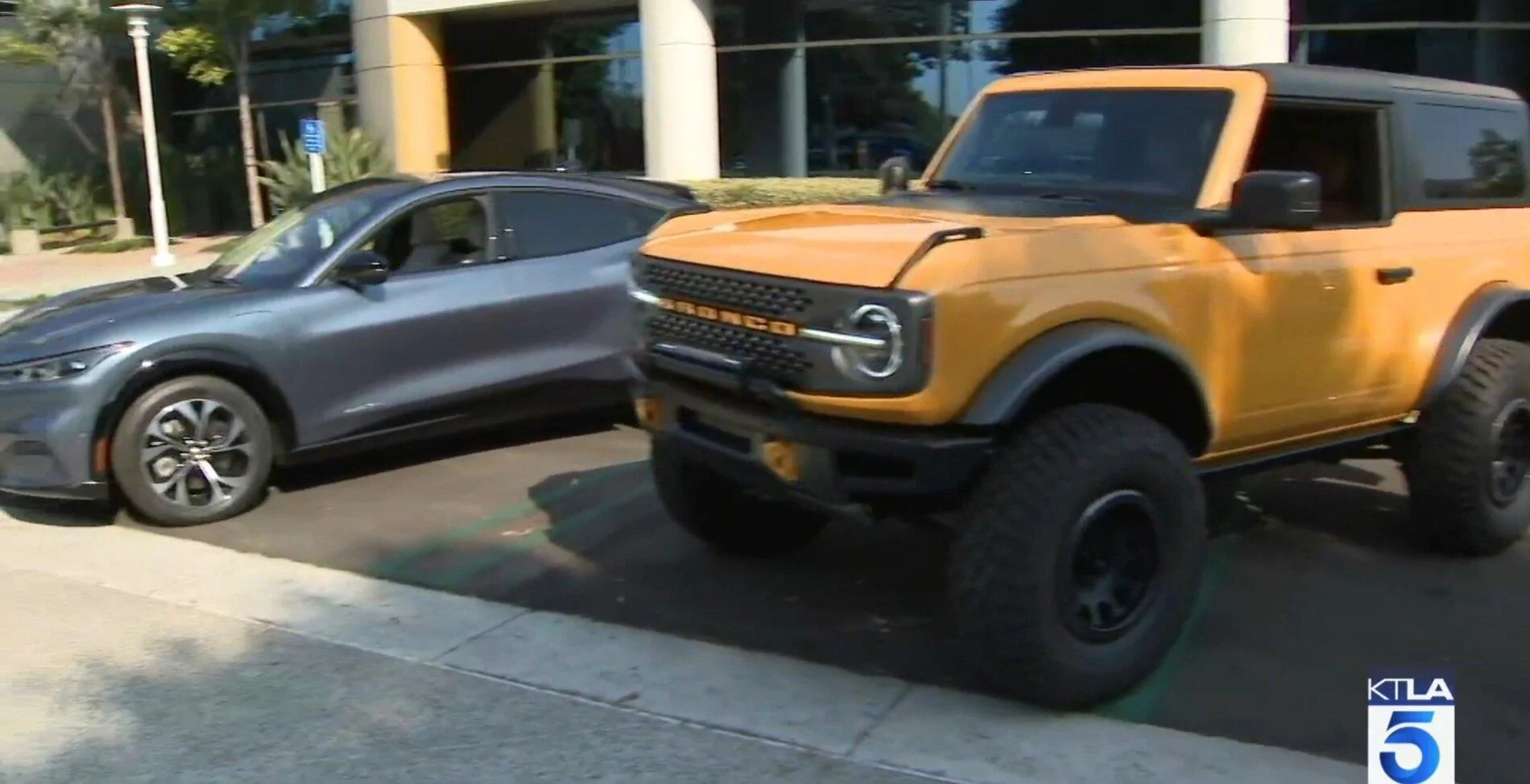 Ford Bronco KBB Irvine, CA - Bronco and Mach E sighted! 20200923_104841