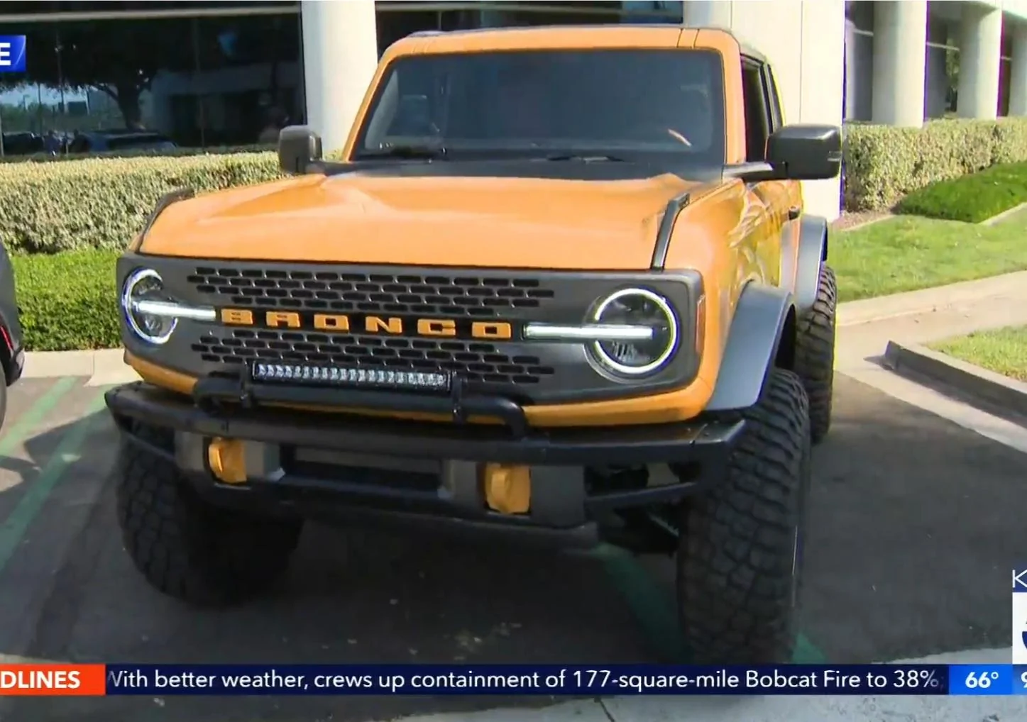 Ford Bronco KBB Irvine, CA - Bronco and Mach E sighted! 20200923_104647