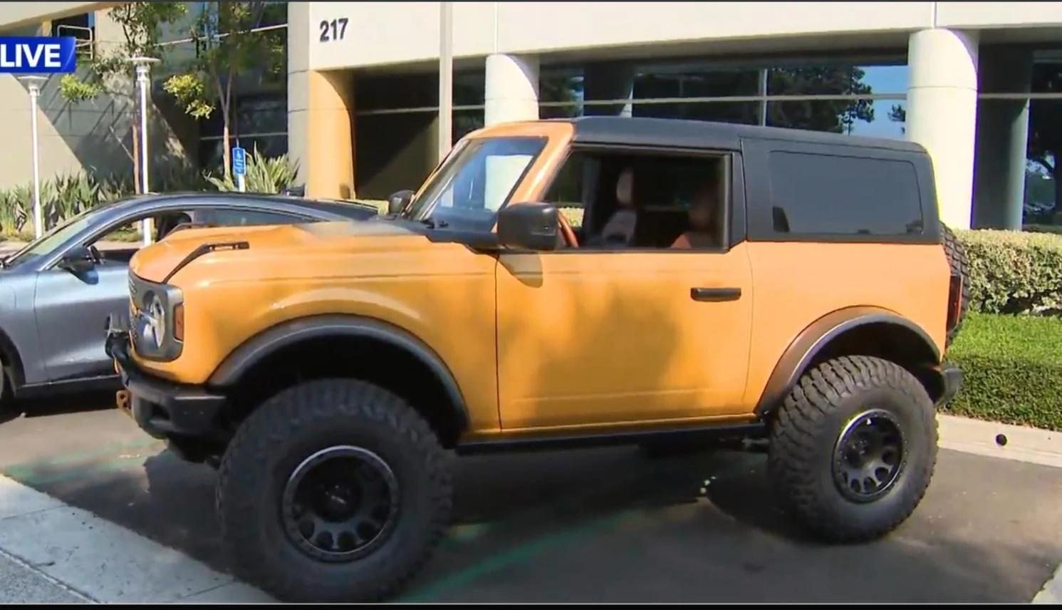 Ford Bronco KBB Irvine, CA - Bronco and Mach E sighted! 20200923_104617
