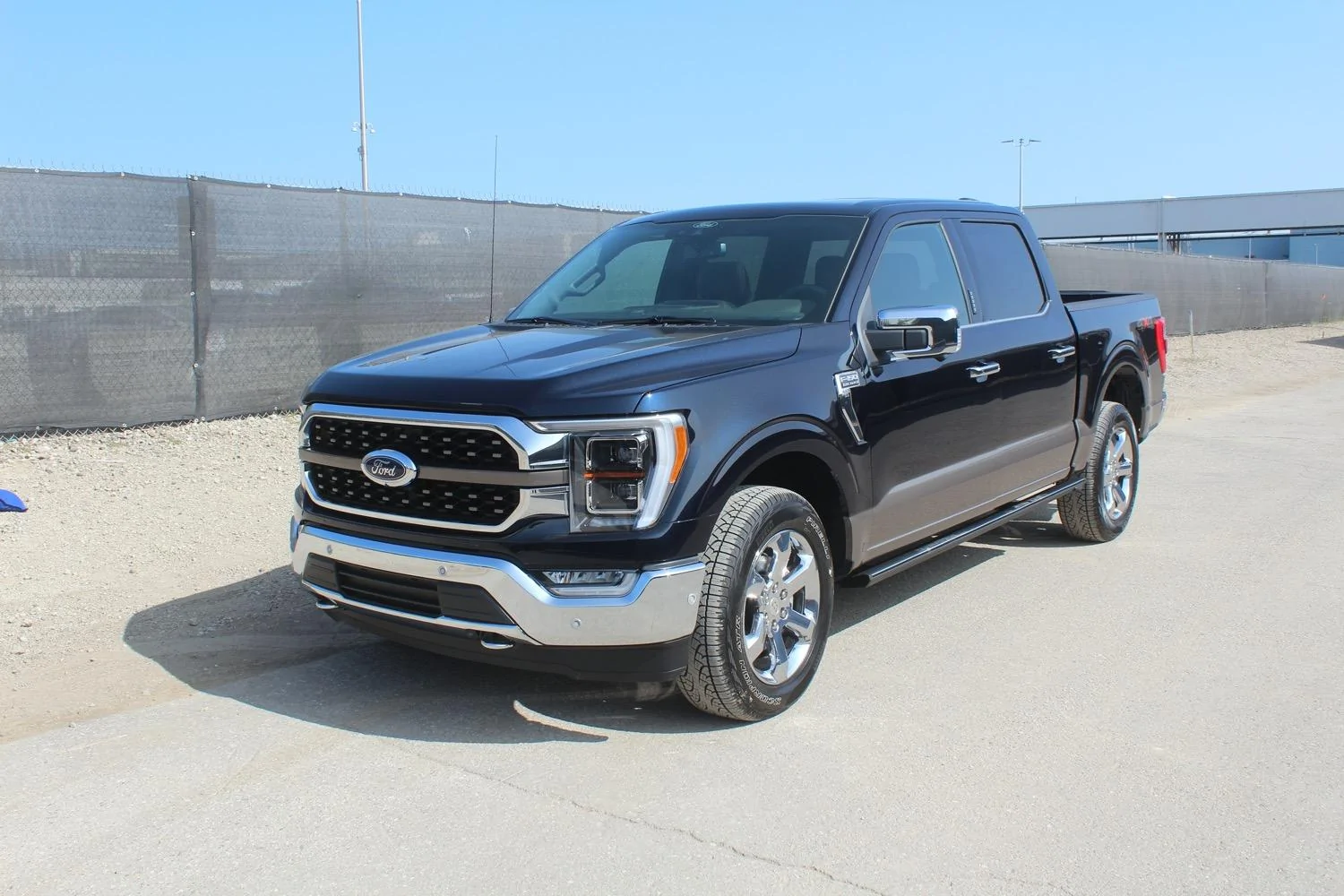 Ford Bronco Antimatter Blue Thread Antimatter Blue 2021 F-150 King Ranch Chrome 21