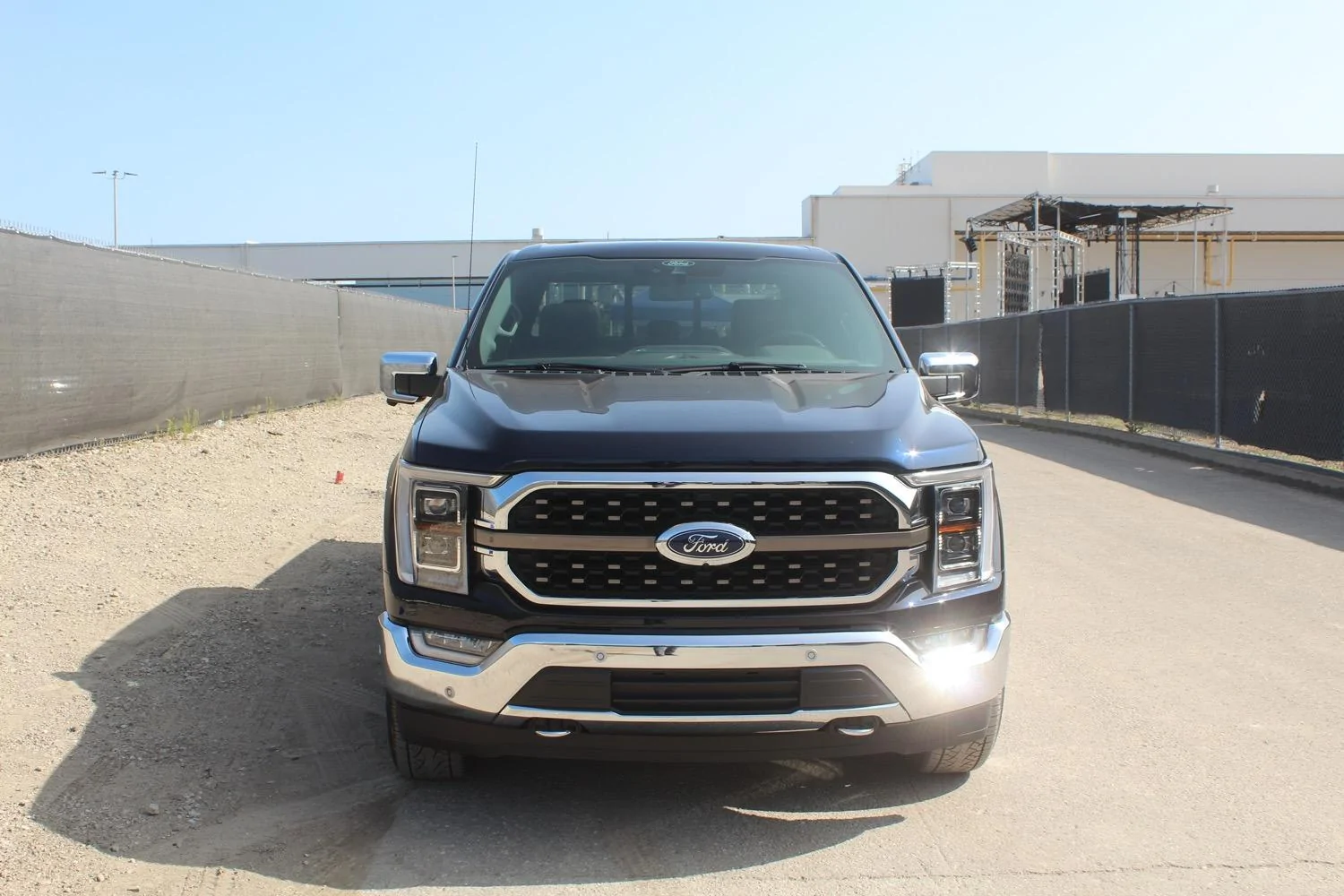 Ford Bronco Antimatter Blue Thread Antimatter Blue 2021 F-150 King Ranch Chrome 6
