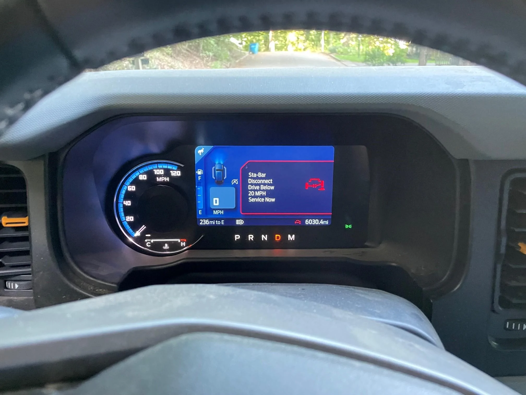 Ford Bronco Sta-Bar Disconnect Sta-Bar Disconnect