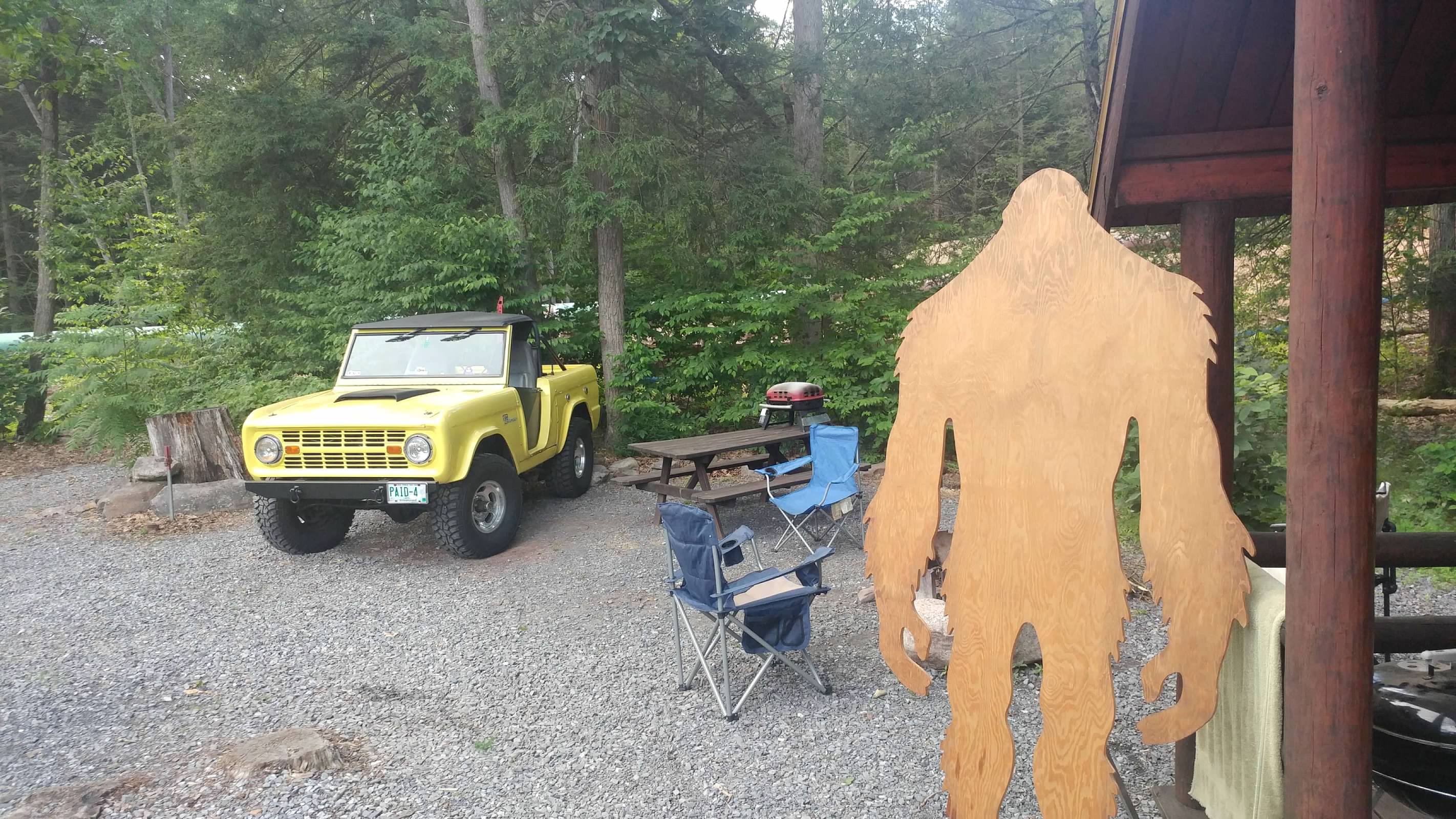 Ford Bronco Life Sized Sasquatch Wall Decal Now In Stock at TMB! WILD