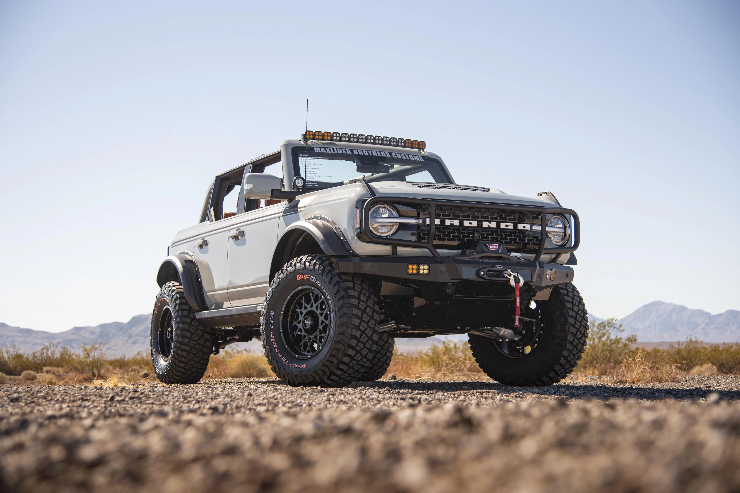 Ford Bronco 3-4" LIFT KITS by BDS Suspension | 2021+ FORD BRONCO FordBronco-Maxlider_gray-03