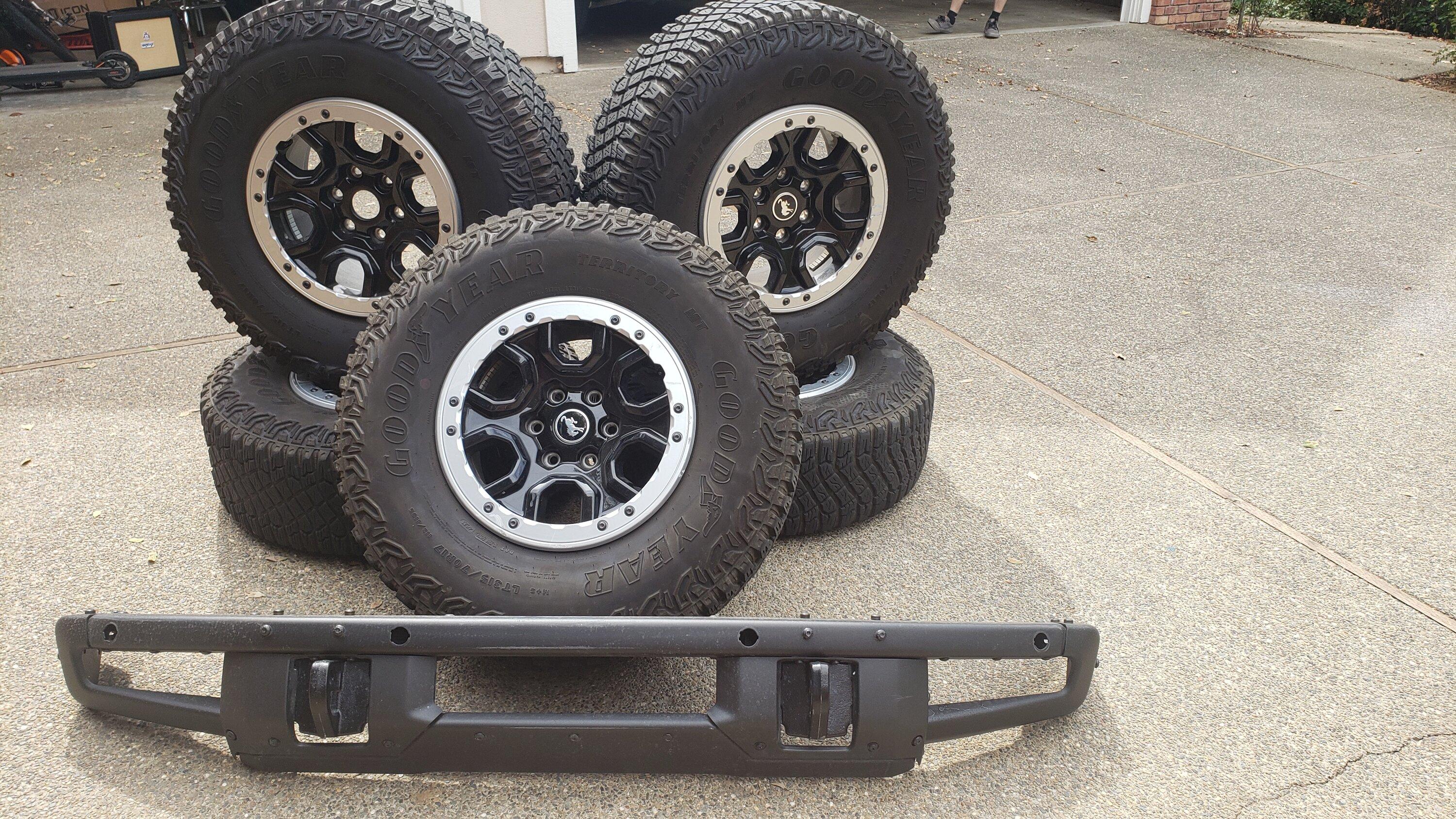 Ford Bronco Steel Modular Bumper $300 20220917_135156