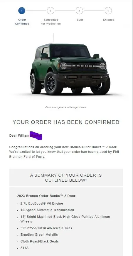 Ford Bronco ERUPTION GREEN Bronco Club Screenshot 2022-09-22 151106