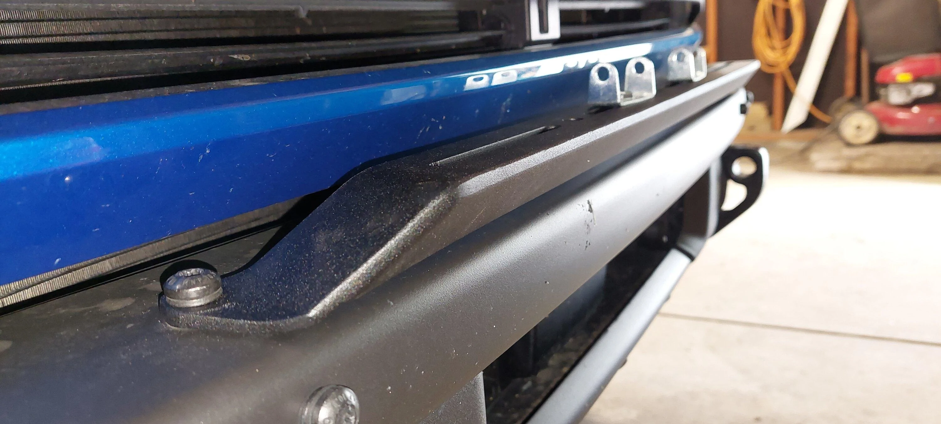 Ford Bronco TCB MODULAR BUMPER LIGHT BAR BRACKET review/pics 20220922_174426