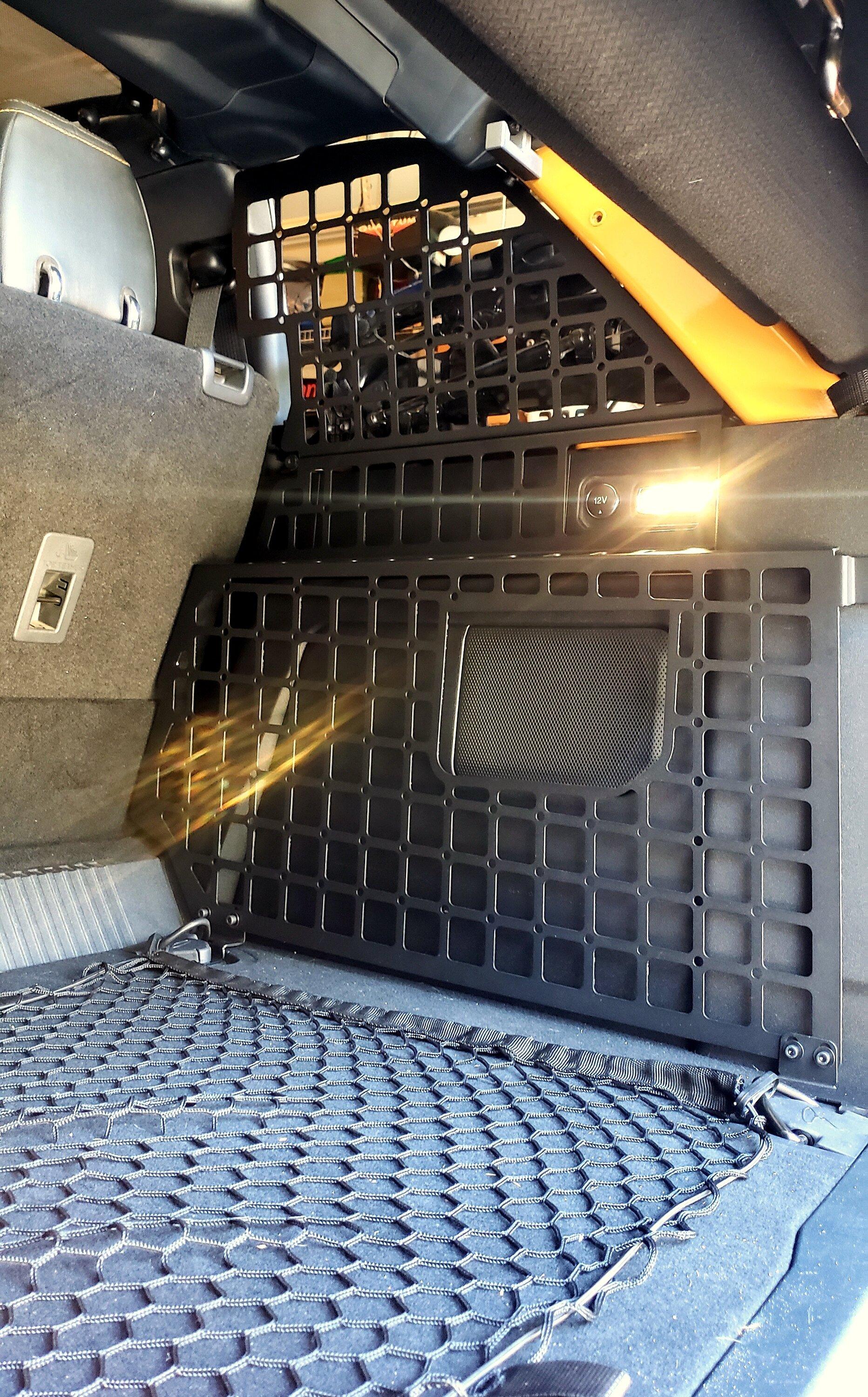 Ford Bronco Repainted Scratched Rear Cargo Panels Prior to Installing Rear Molle Panels Over Them 20220922_171216