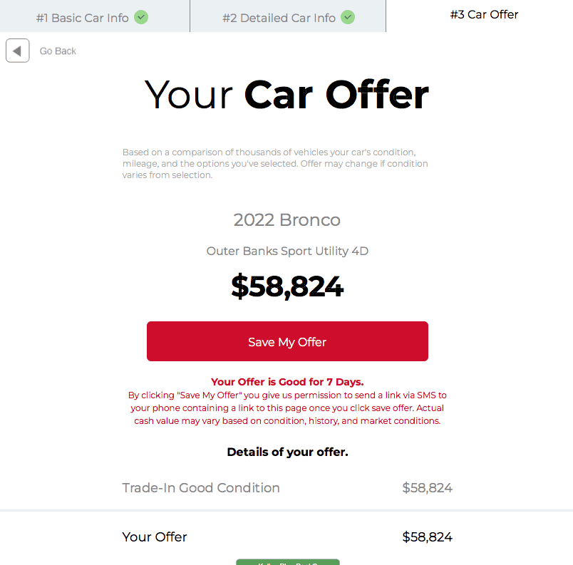 Ford Bronco Prices must be going down. Screen Shot 2022-09-23 at 8.23.07 AM